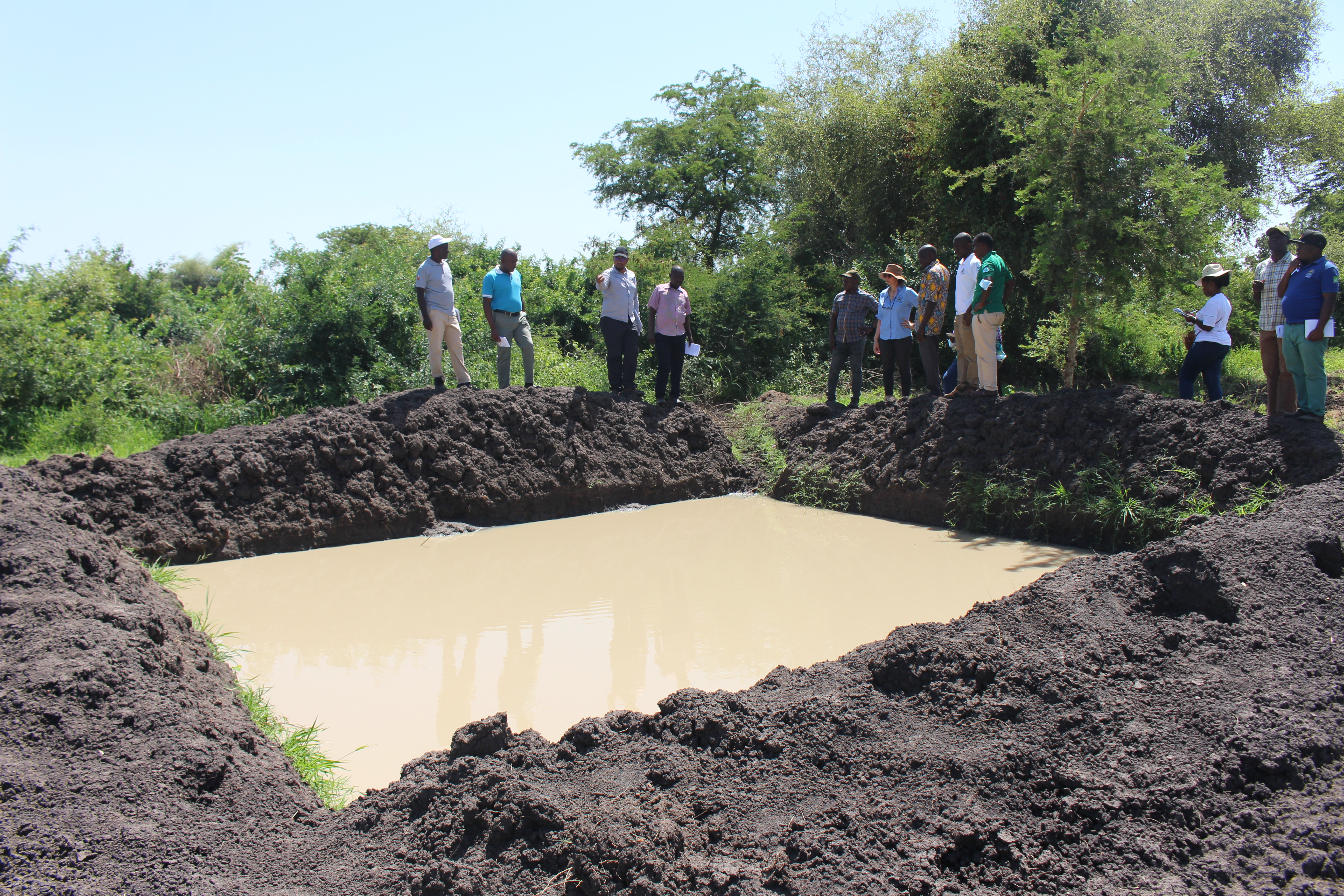  5th Supervision mission EURECCCA project-Leg 2 : Awoja Catchment