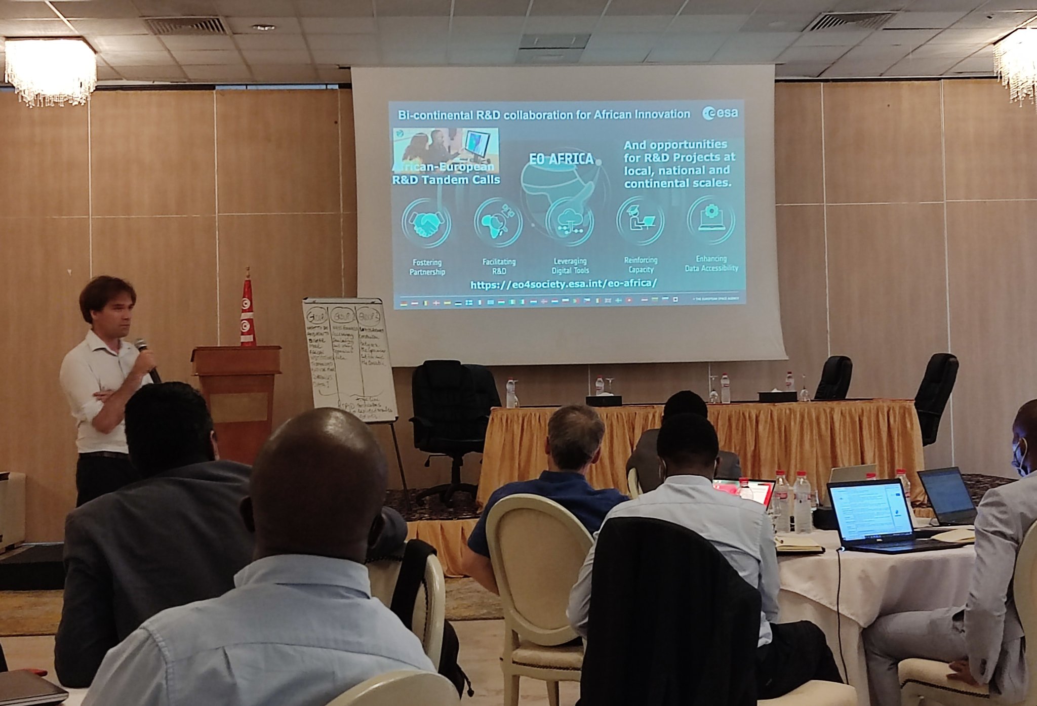 GMES&Africa | The OSS/North Africa Consortium takes part in the 1st meeting of the Committee of Technical Experts (CET), June 20 – 22, 2022, Tunis (Tunisia). 