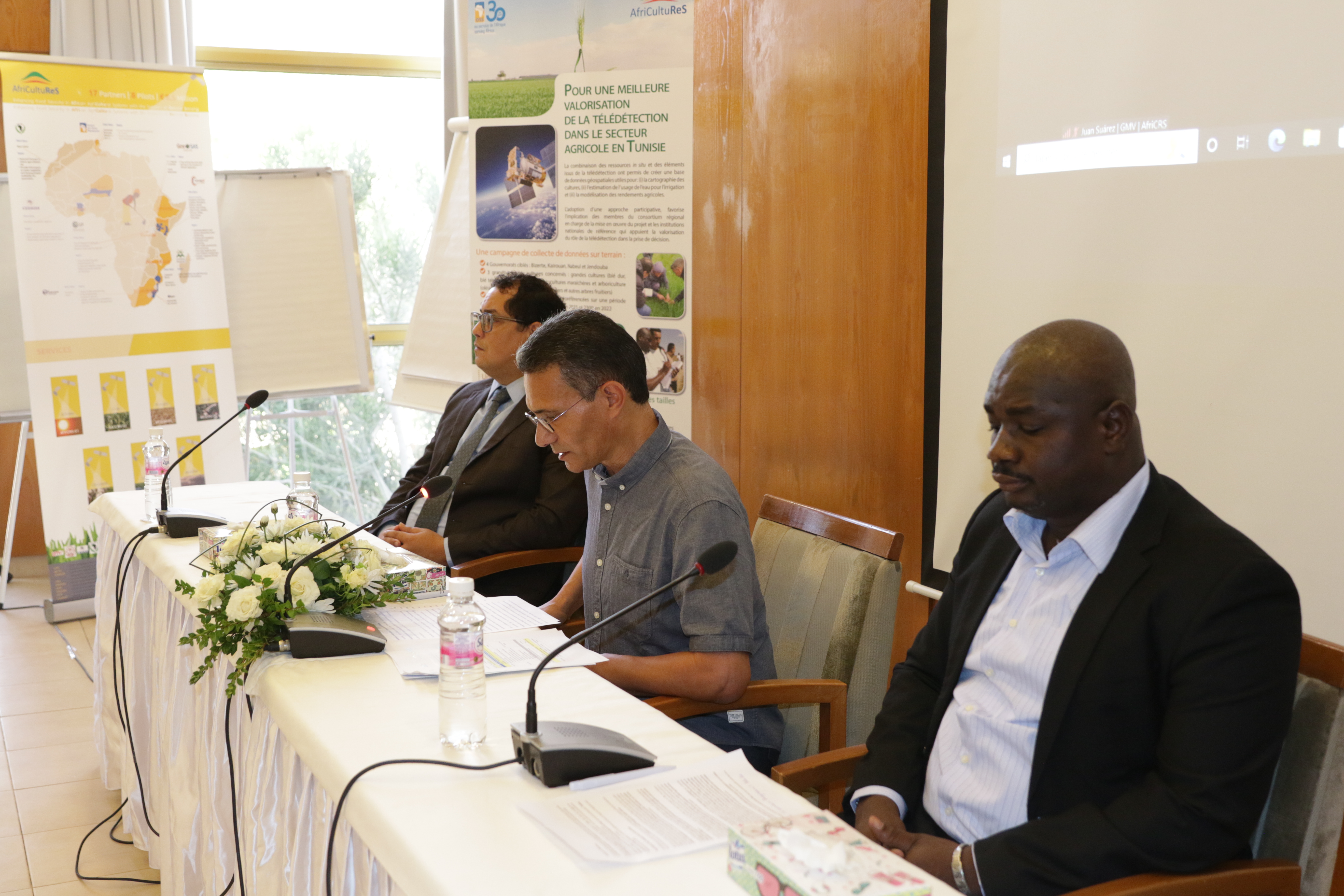 Start of the training workshop on the AfriCultuReS platform, in support of monitoring agricultural campaigns in Tunisia, September 1, 2022