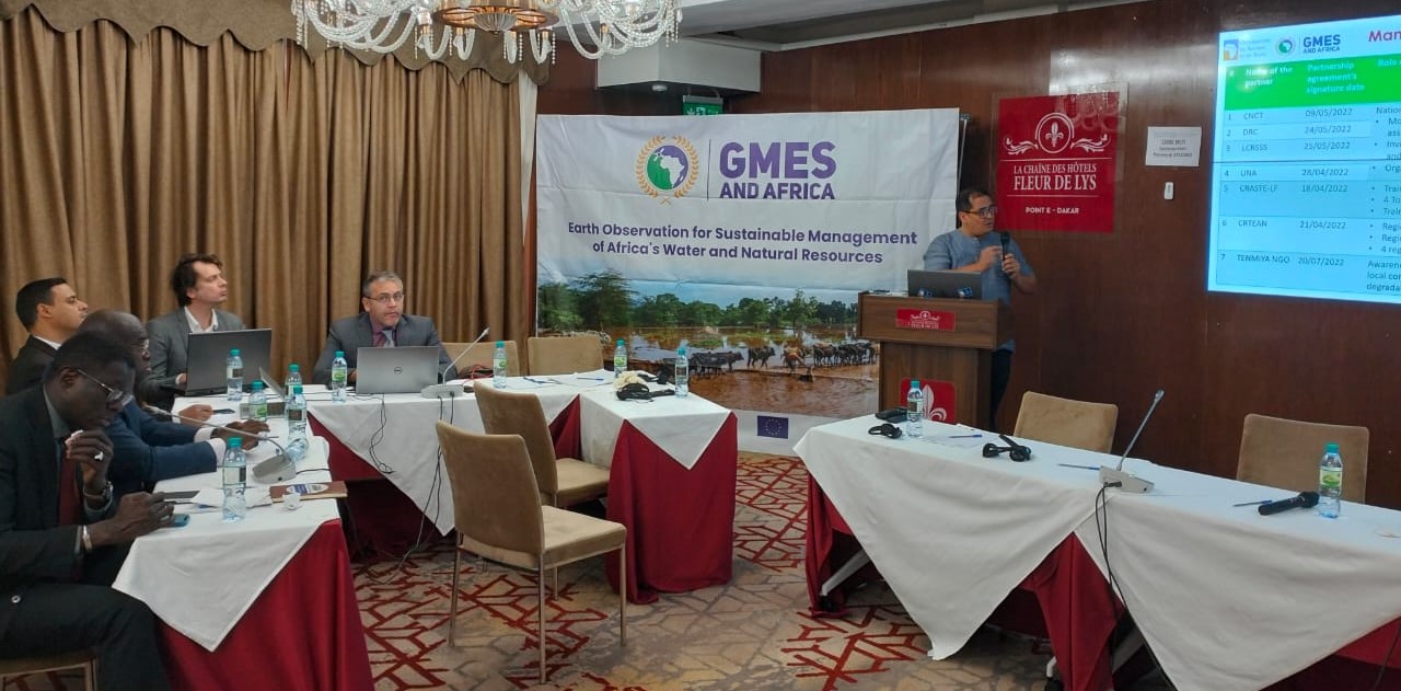 Premier atelier conjoint sur les services de GMES, 23 - 25 novembre 2022 - Dakar