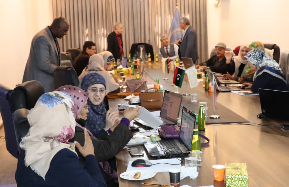 Training on the use of "MISBAR", Tripoli