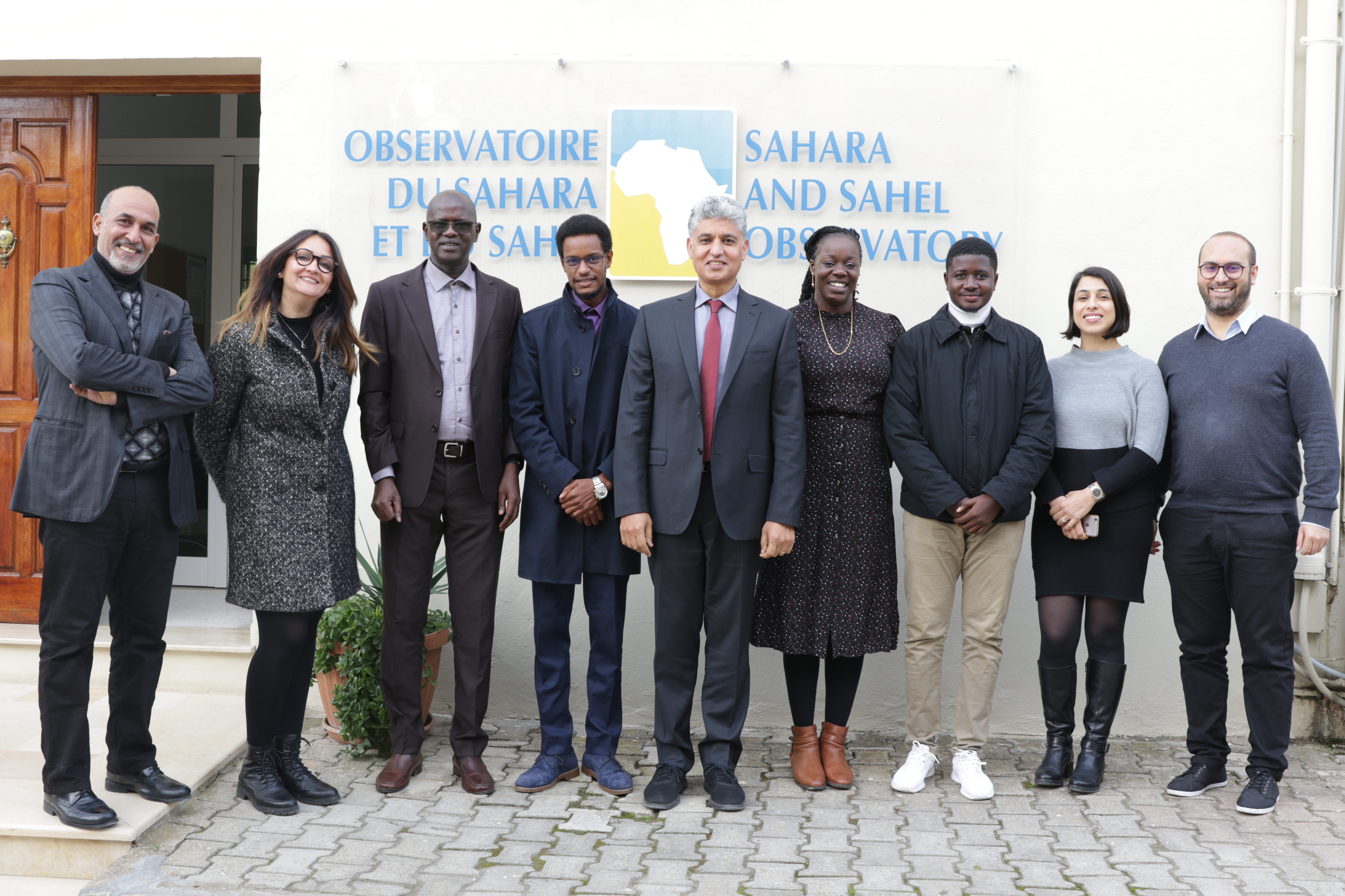  The Centre de Suivi Ecologique (CSE) of Senegal on an exchange visit to the Sahara and Sahel Observatory (OSS), January 23-25, 2023