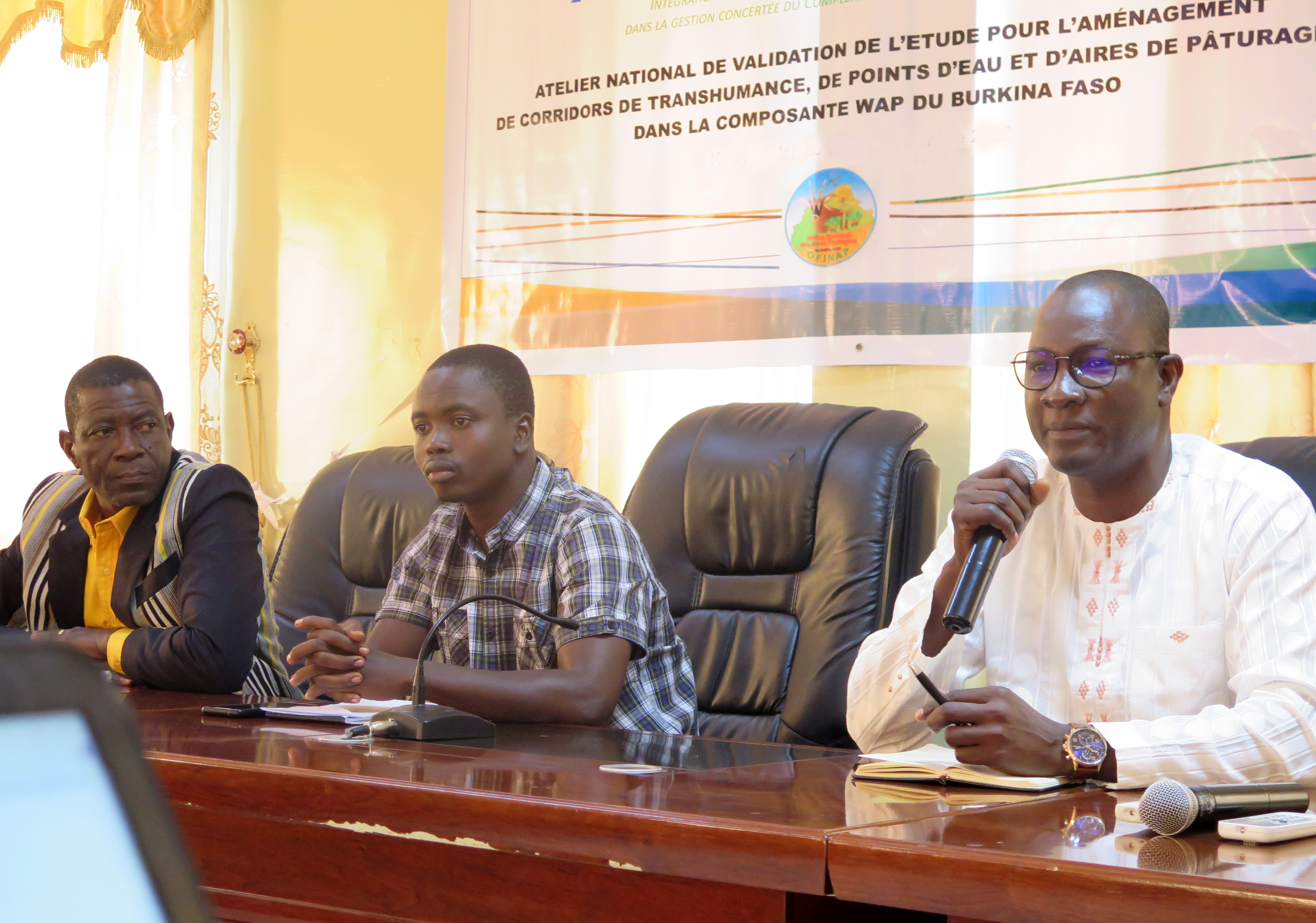  AdaptWAP: Validation workshop of the study for the development of transhumance corridors, water points and grazing areas, Burkina Faso 
