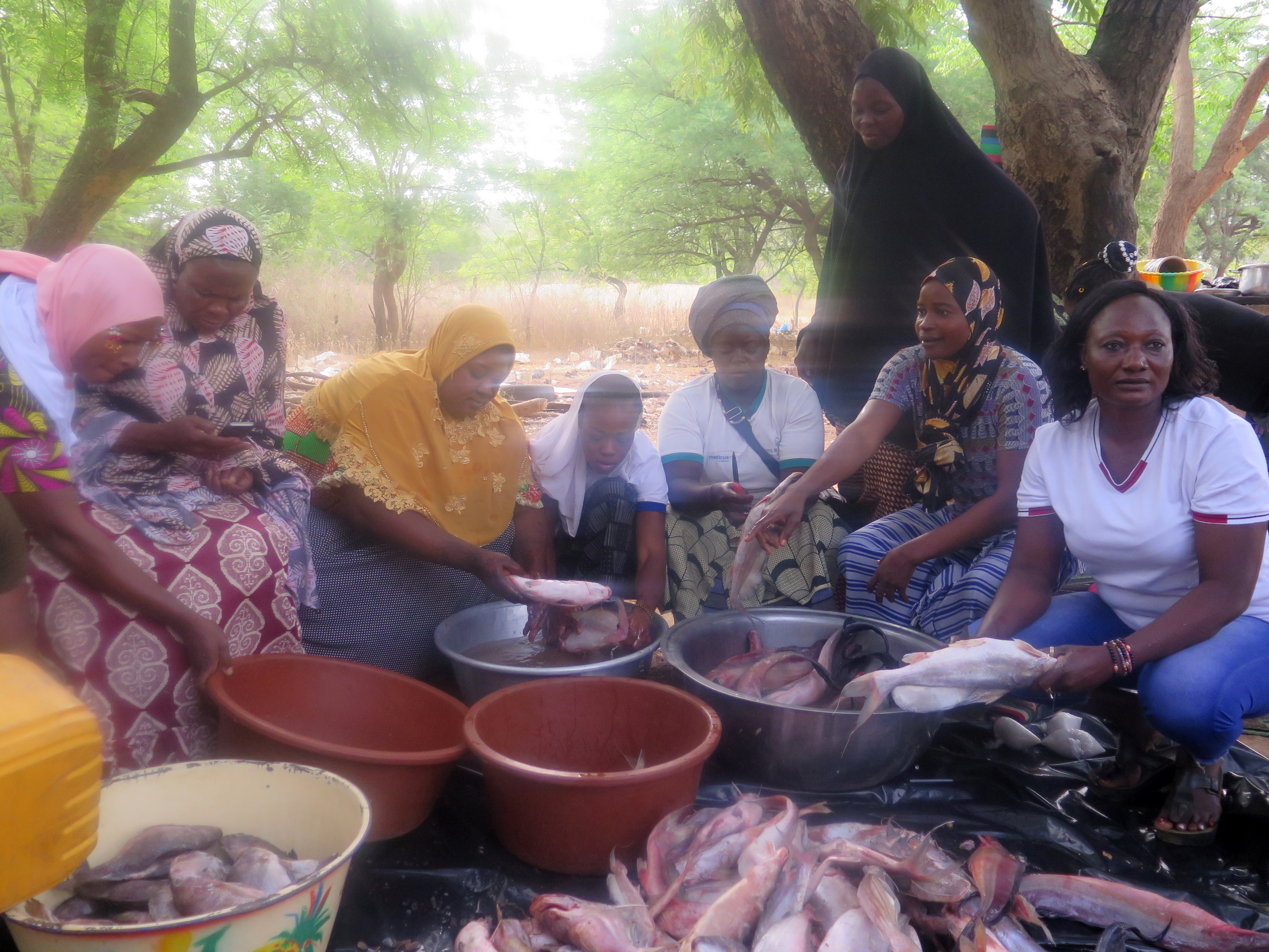 AdaptWAP Burkina Faso - Training of trainers in the fishery sector