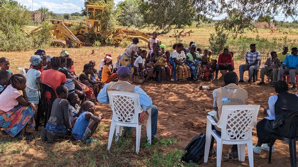 Première mission de supervision du projet ADSWAC, Etape 1 : Angola