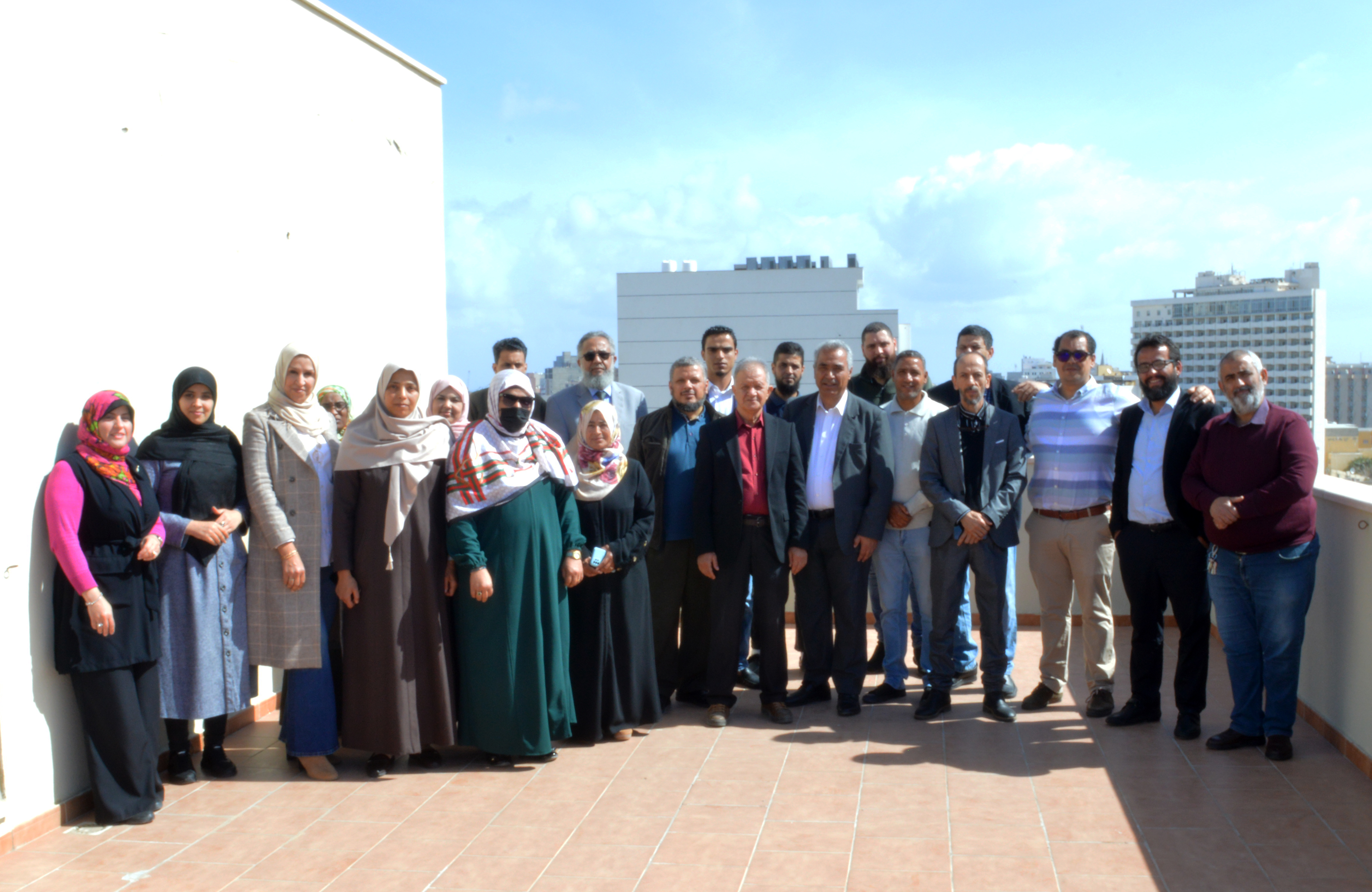  L’Unité de Coordination du Mécanisme de Concertation MC-SASS renforce les capacités des cadres techniques libyens chargés de l’eau en matière de SIG et de télédétection, Tripoli, 12 - 16 mars 2023