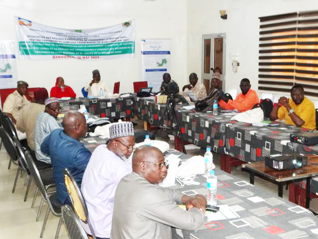 AdaptWAP Project Thematic Awareness Raising days for decision-makers - Niger