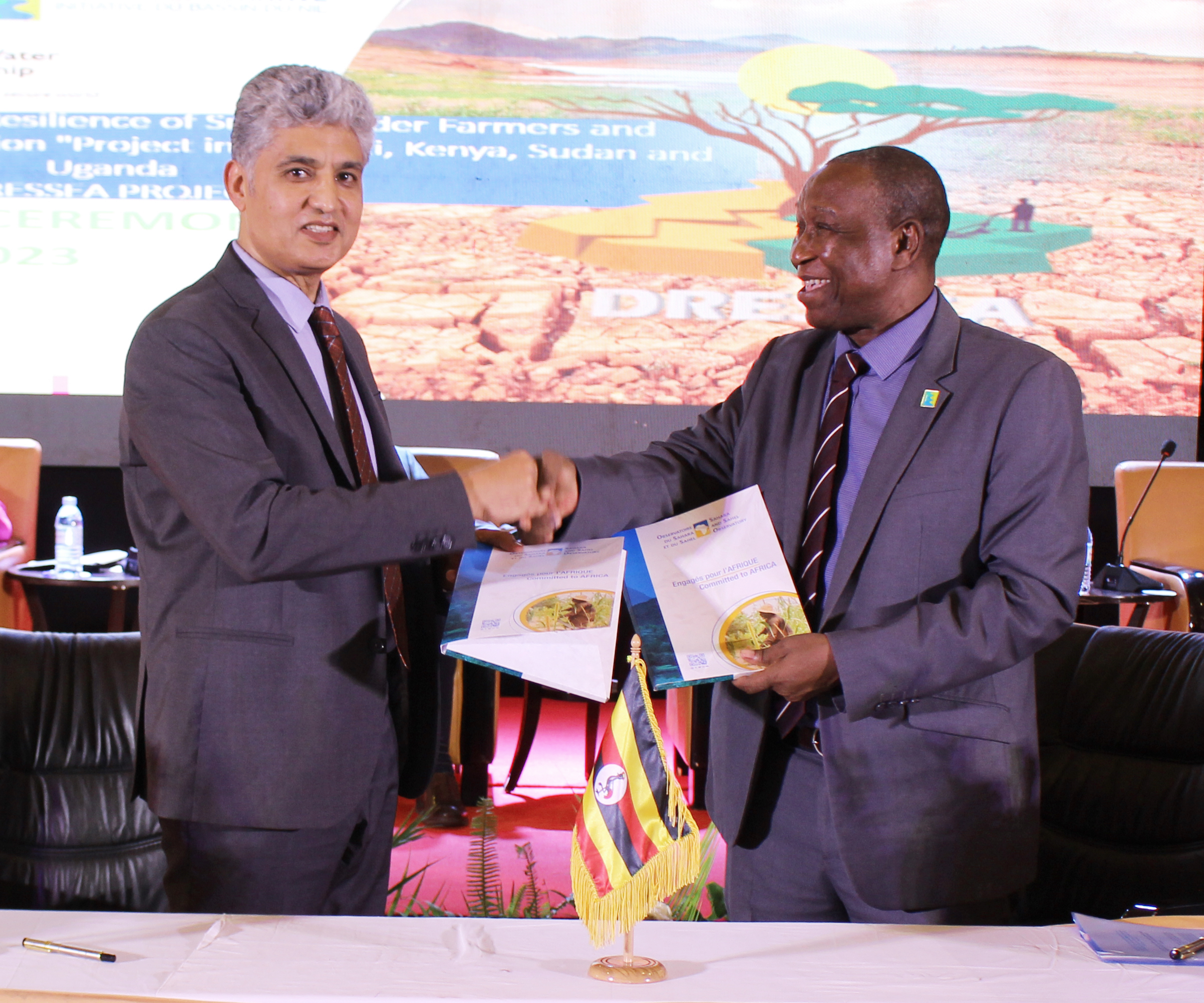 Collaboration between OSS & the Nile Basin Initiative collaboration