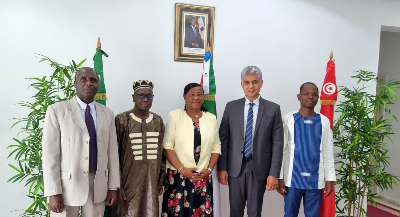  The Sahara and Sahel Observatory pays a courtesy visit to the Embassy of Equatorial Guinea in Tunis