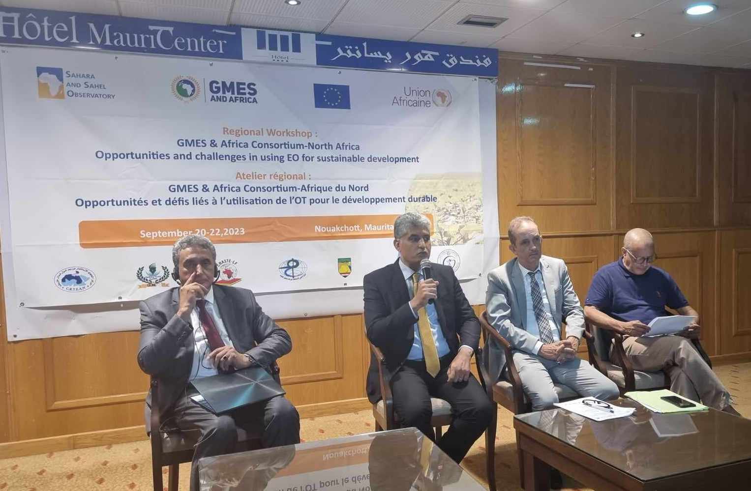 Atelier régional GMES Afrique du Nord à Nouakchott, du 20 au 22 septembre 2023