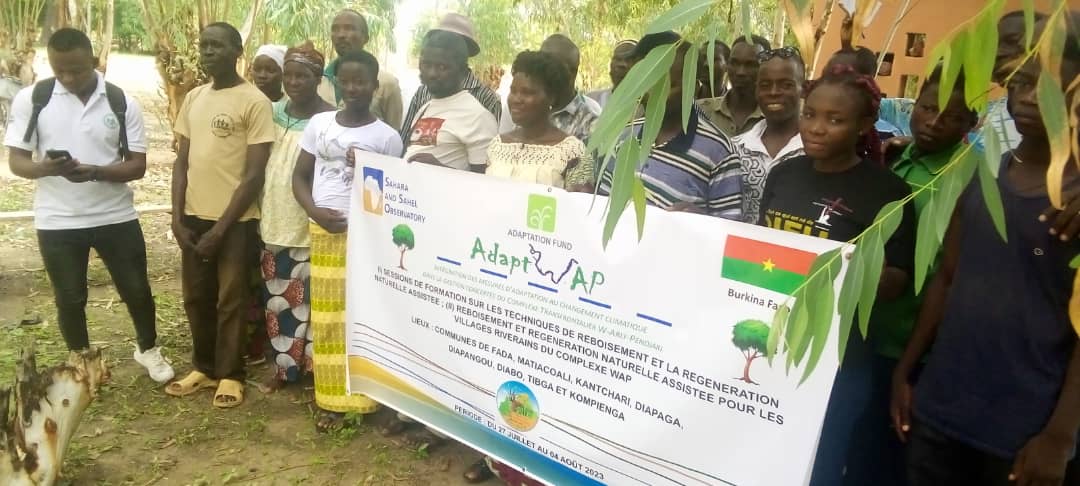 AdaptWAP Burkina Faso Component: Training in Reforestation and Assisted Natural Regeneration 