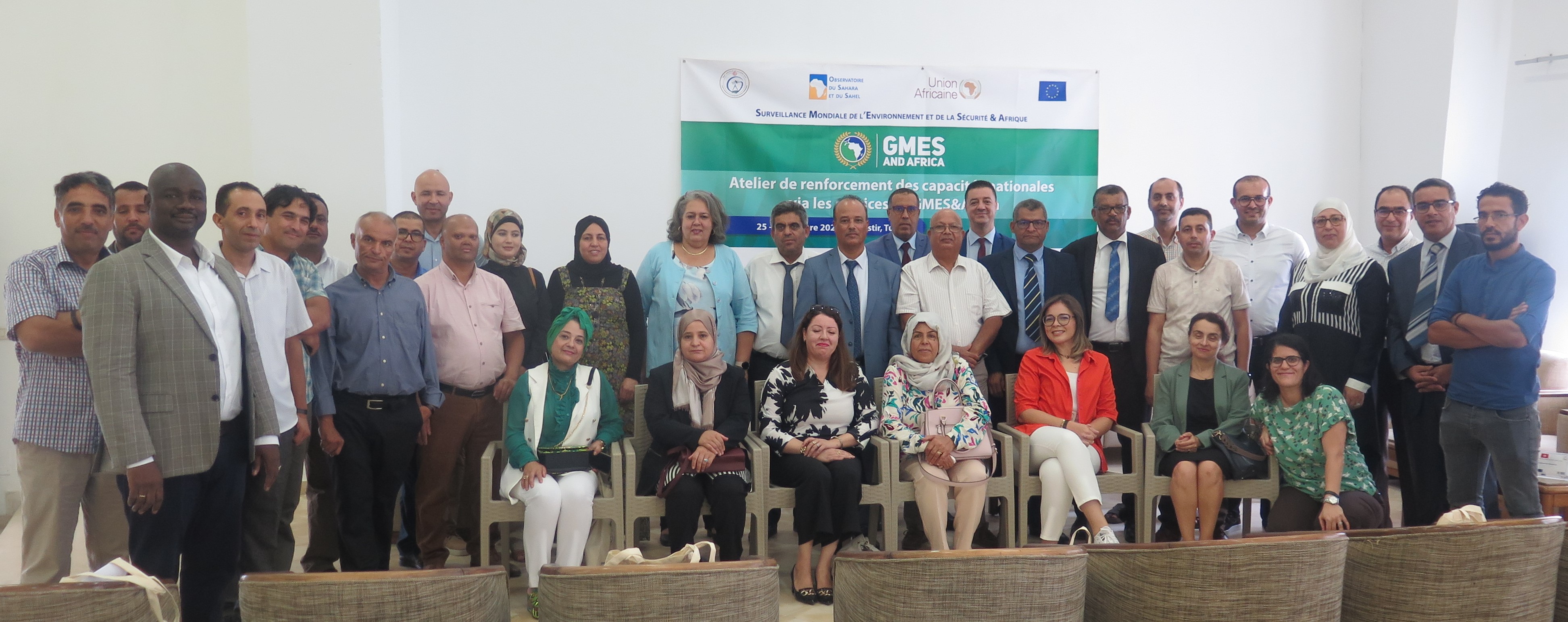  Atelier national GMES&Africa Tunisie, 25-26 octobre 2023 - Monastir, Tunisie.