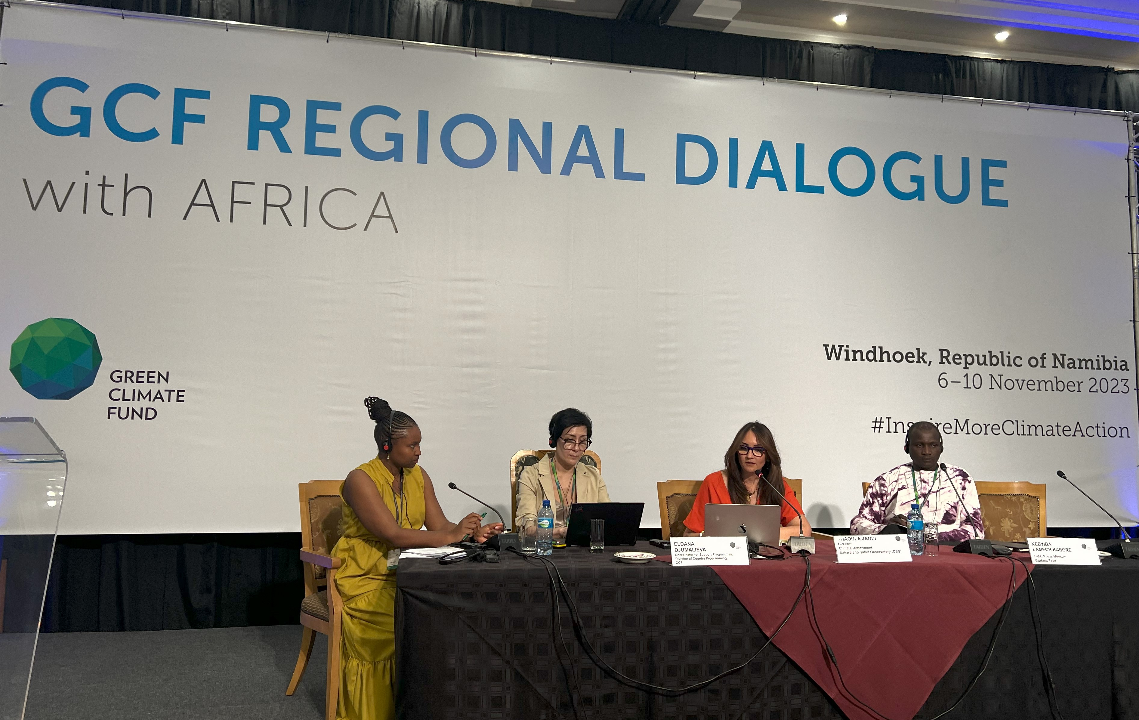  Participation de l'OSS au dialogue GCF/Afrique  
