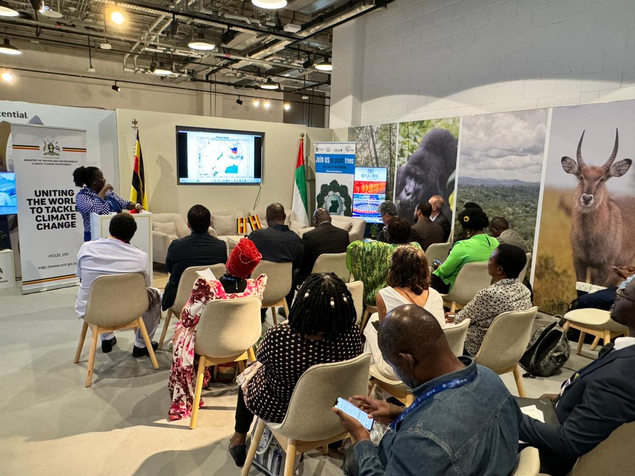 December 10, 2023 A Catalyst for Building Community Resilience to Climate Change in Uganda through a Catchment Integrated Water Resources Management side event.