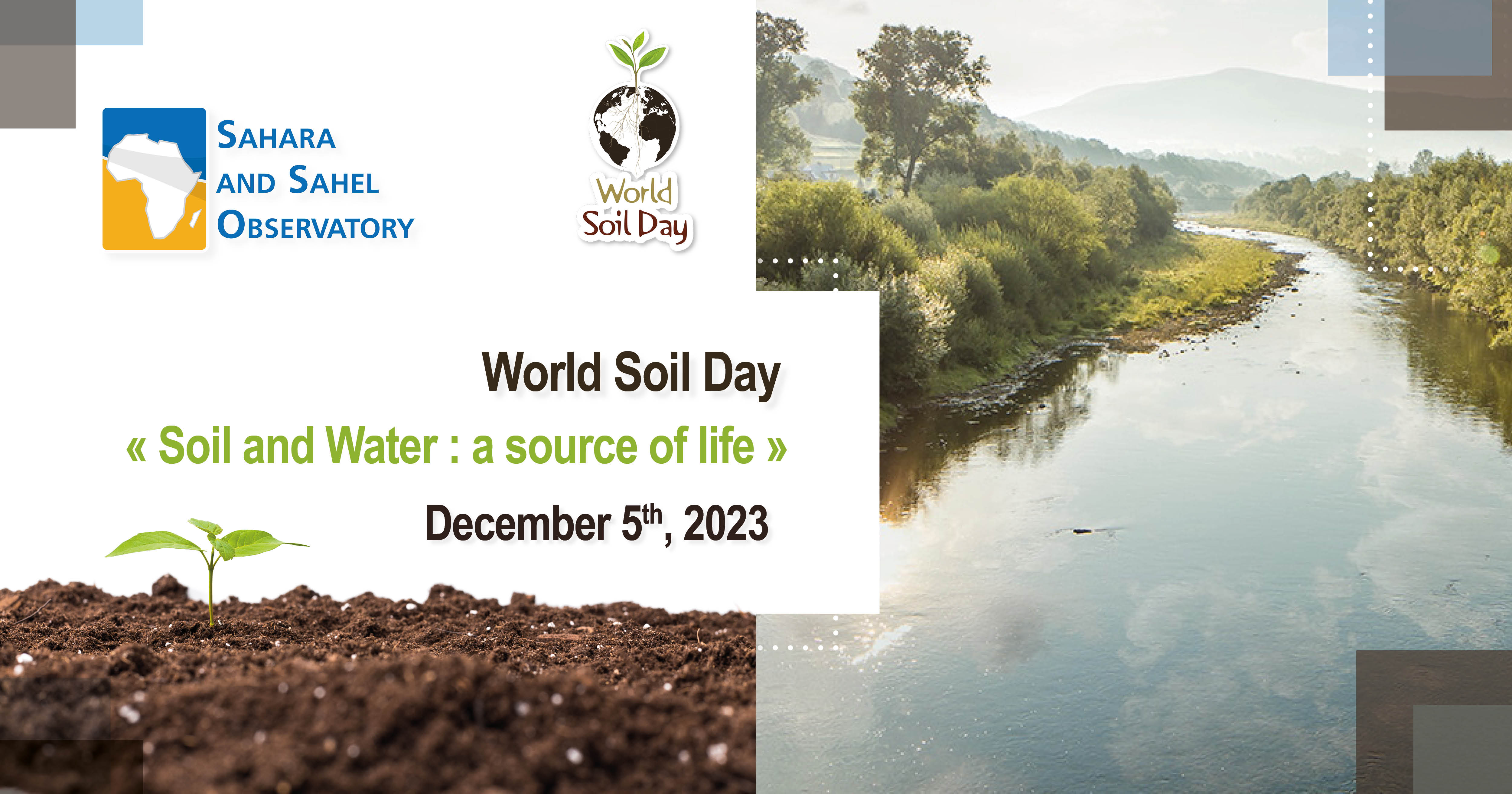 World Soil Day - December 5, 2023 « Soil and Water: a source of life »