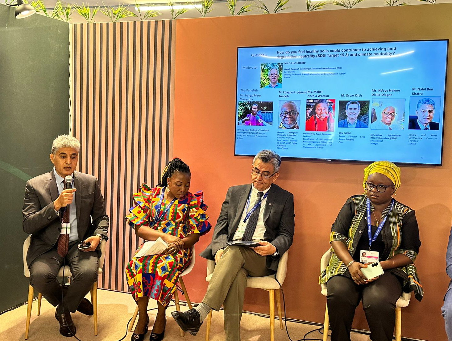  COP28UAE, "Healthy Soils for Land and Climate", UNCCD, CSFD, IRD and CIRAD Side-Event, December 5, 2023