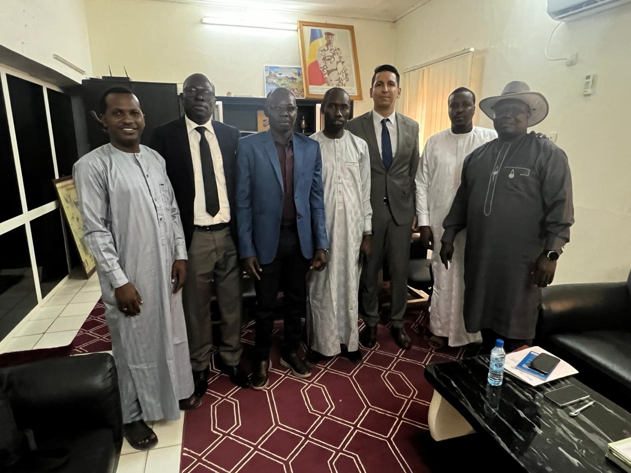 Meeting with H.E. Mr Mahamat A. HANNO, Minister of the Environment, Fisheries and Sustainable Development of Chad 