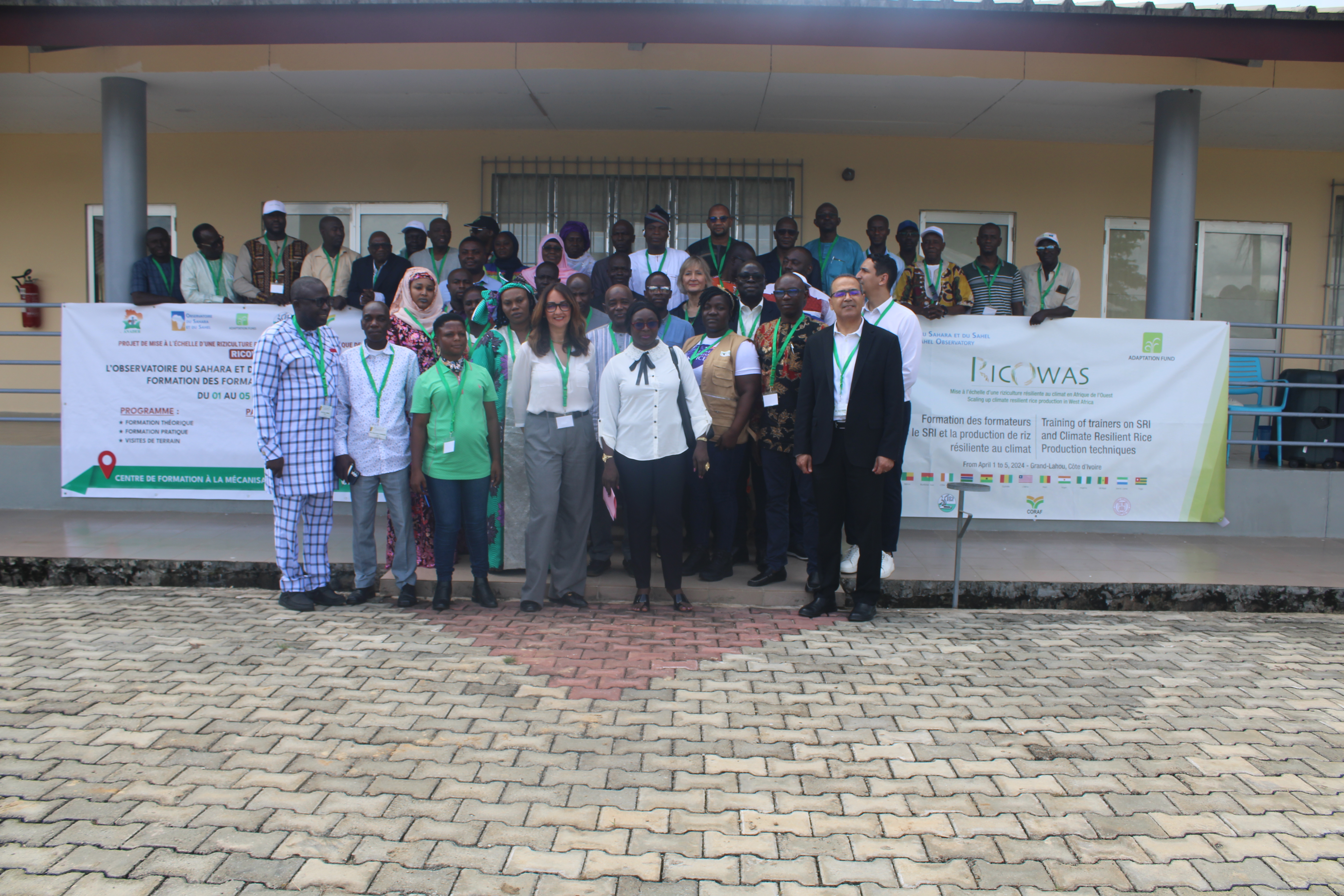 Regional training of trainers’ workshop is being held at the Agricultural Mechanization Training Centre in Grand Lahou, Cote d'Ivoir