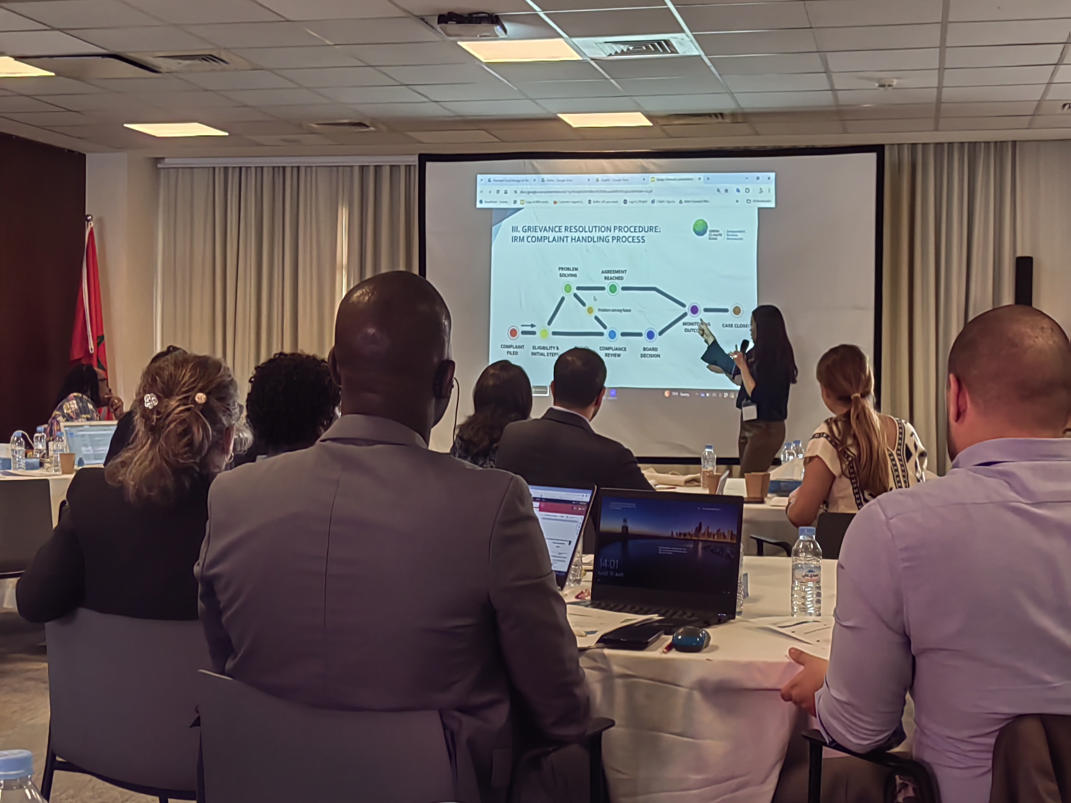 The OSS actively participates in the capacity-building workshop on grievance mechanisms in the context of climate finance, Casablanca, April 14-18, 2024