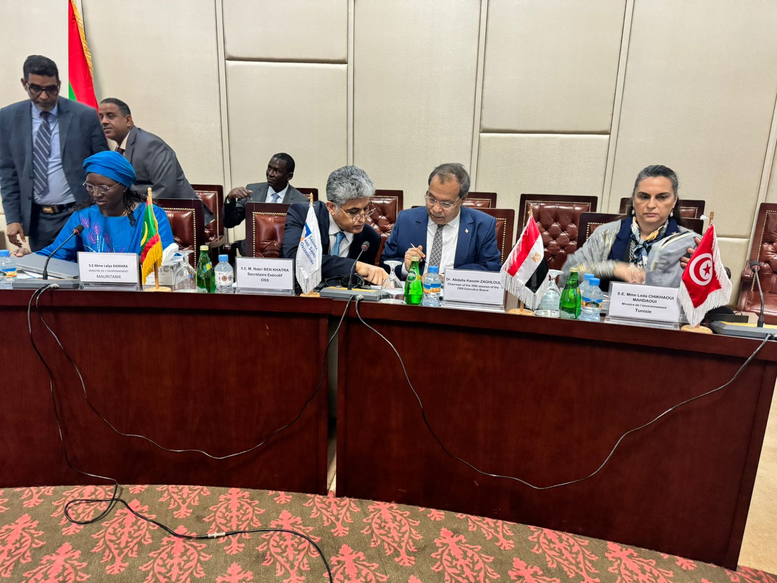 L'Observatoire du Sahara et du Sahel clôture, à Nouakchott, la 30e session de son Conseil d'Administration, 25 avril 2024
