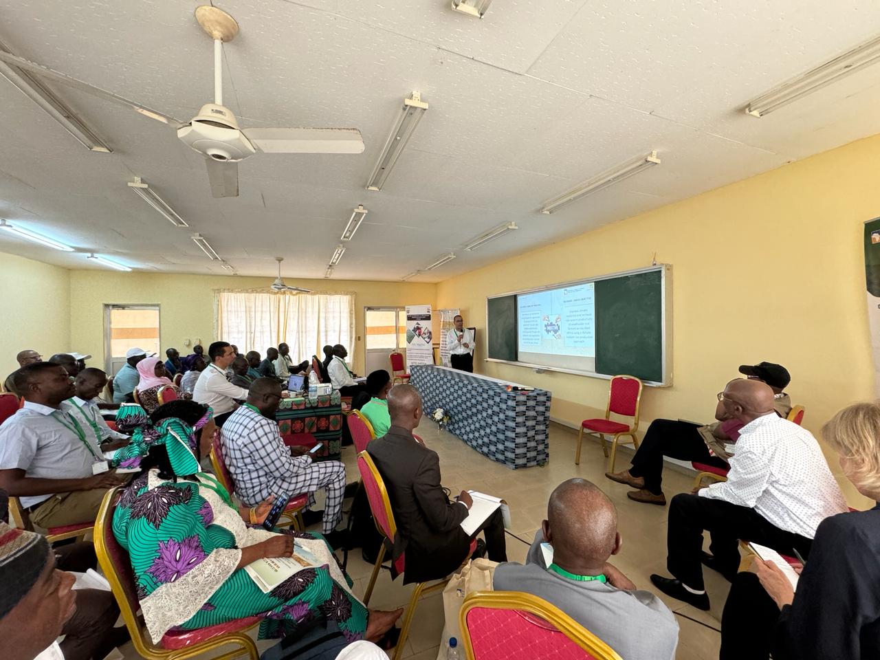 Regional training of trainers’ workshop is being held at the Agricultural Mechanization Training Centre in Grand Lahou, Cote d'Ivoir