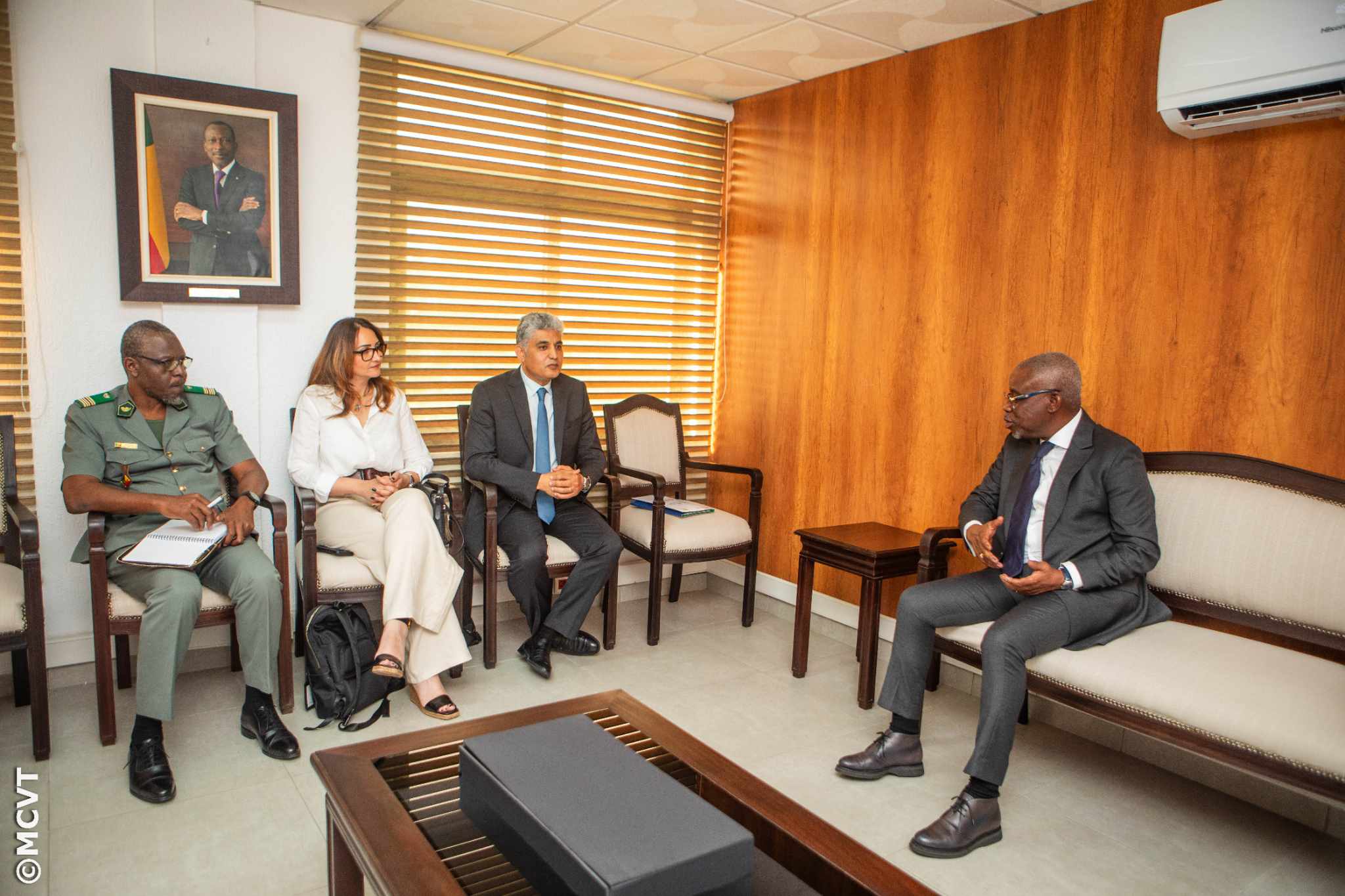 AdaptWAP | The Minister of Living Environment and Transport of Benin receives a delegation from the Sahara and Sahel Observatory