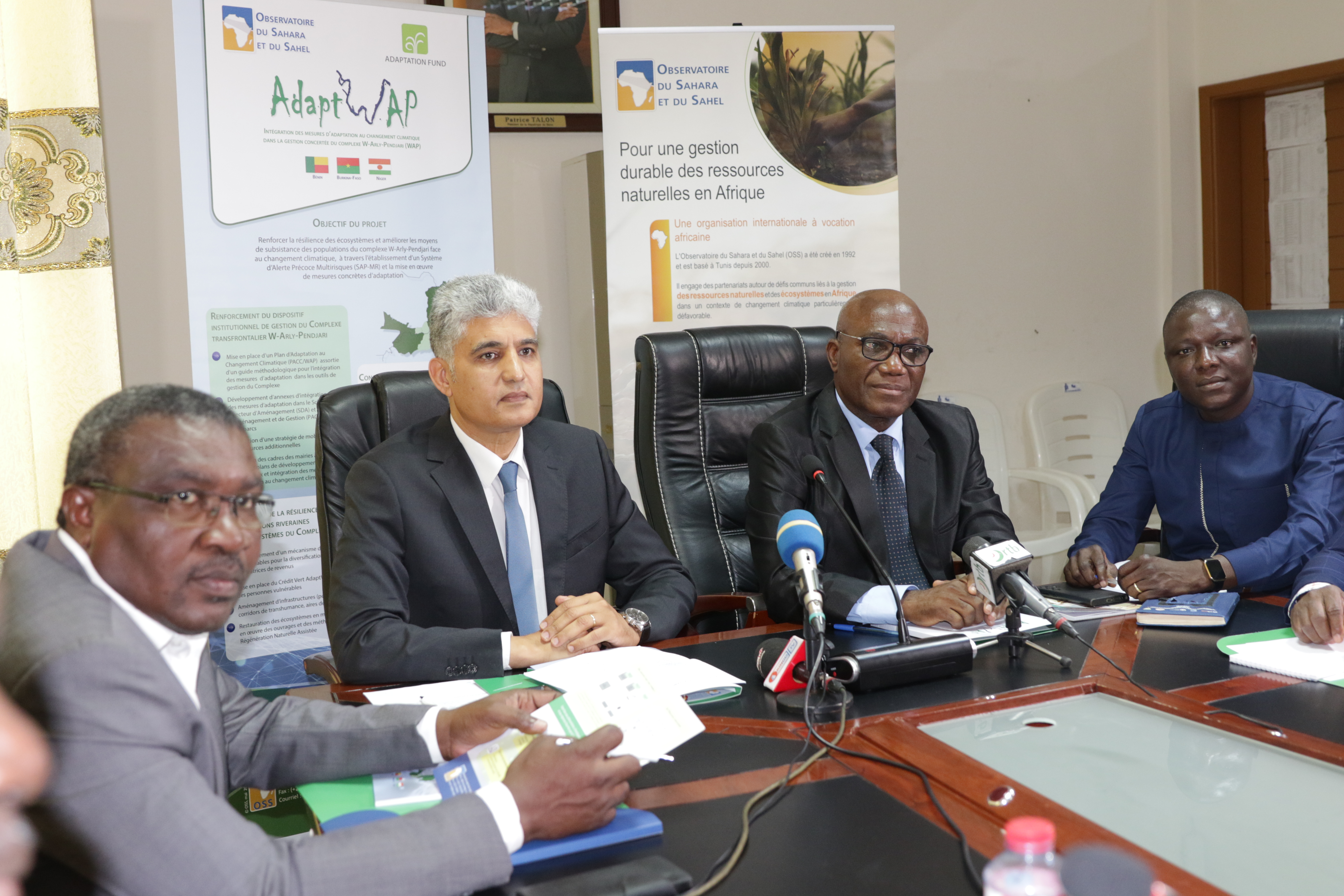  Official ceremony for the launch of the Multi-Risk Early Warning System of the WAP complex, May 7, 2024, Cotonou, Benin