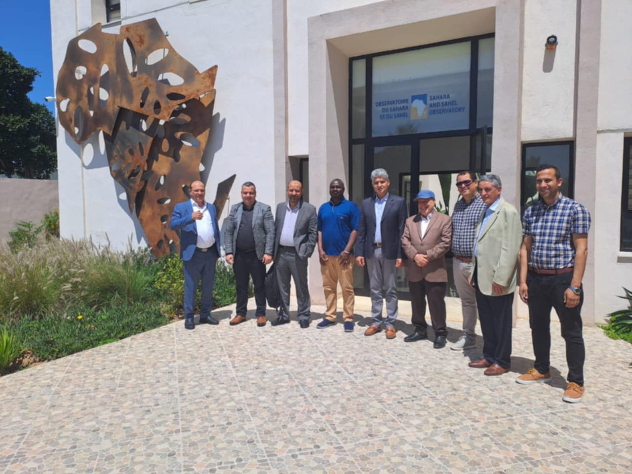 Vers un renforcement de la collaboration entre l’Observatoire du Sahara et du Sahel (OSS) et l'Autorité libyenne de Production des Céréales pour une utilisation optimale de l’Observation de la Terre (OT) en appui au suivi des campagnes agricoles en Libye, 28 mai 2025
