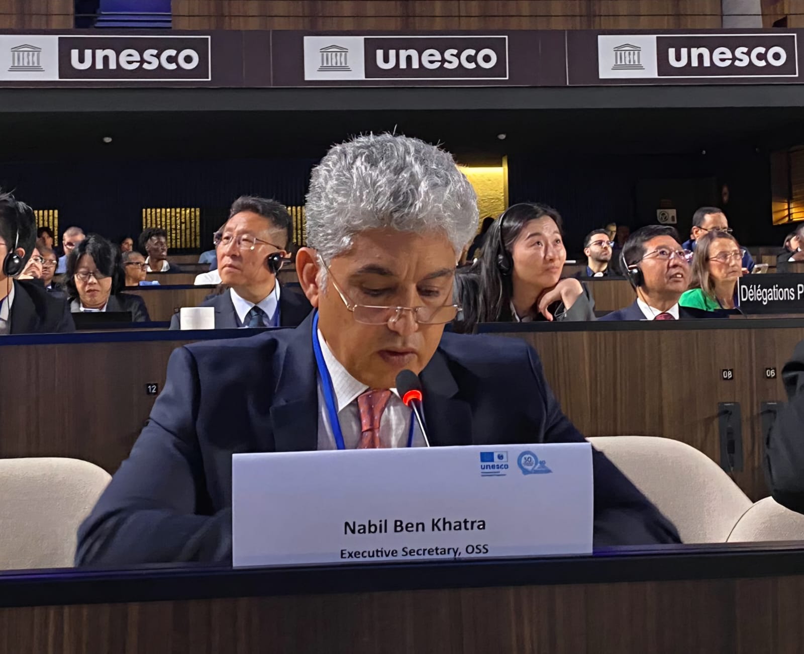  Water, bringing together all people: the OSS at the celebration of the 50th anniversary of UNESCO's IHP
