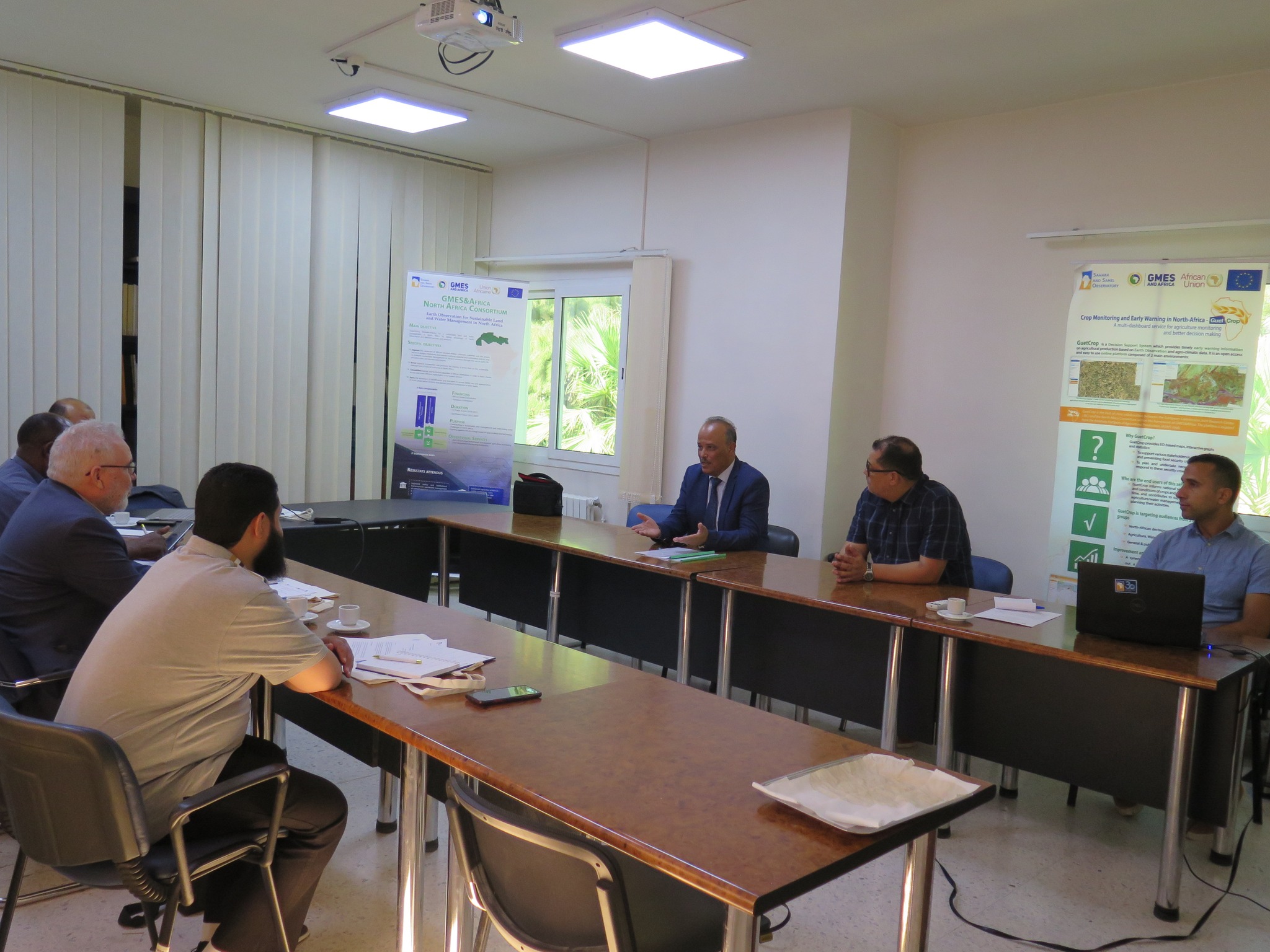  Concrétisation de l’accord de partenariat entre l’OSS et l’Autorité libyenne de Production des Céréales : les services GMES Afrique du Nord au service du suivi des campagnes agricoles, 17 septembre 2025.