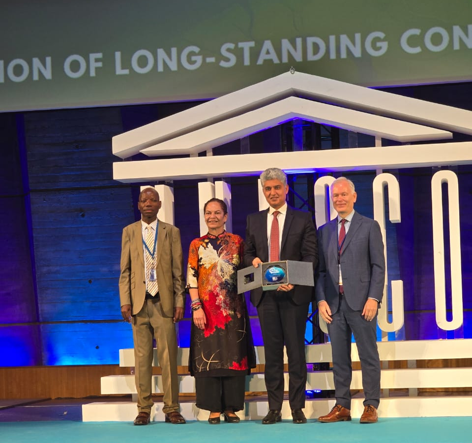  The OSS honoured on the Global Stage at UNESCO!