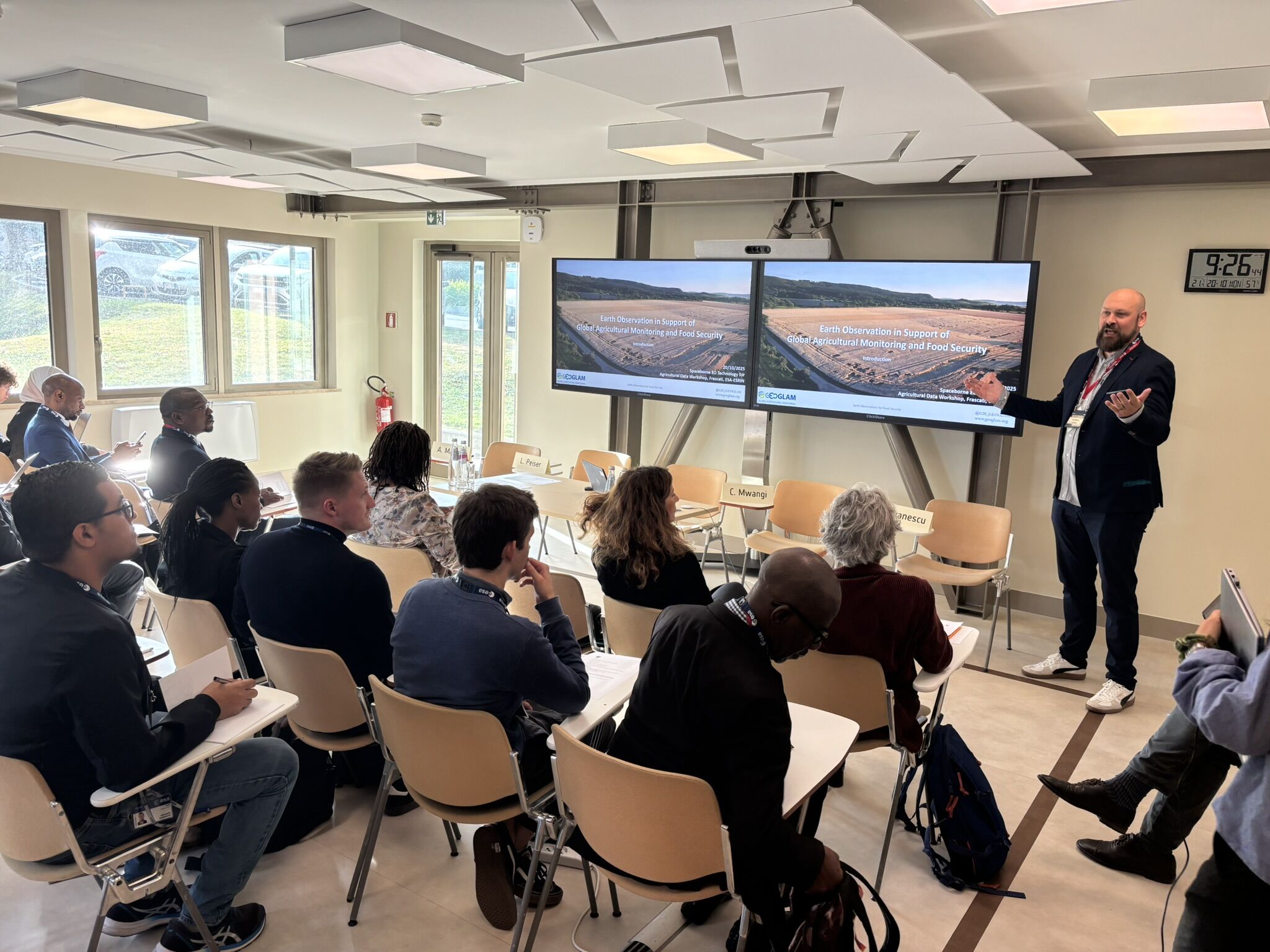 L'OSS à l'atelier ESA-Banque mondiale sur l'Observation de la Terre pour l'agriculture