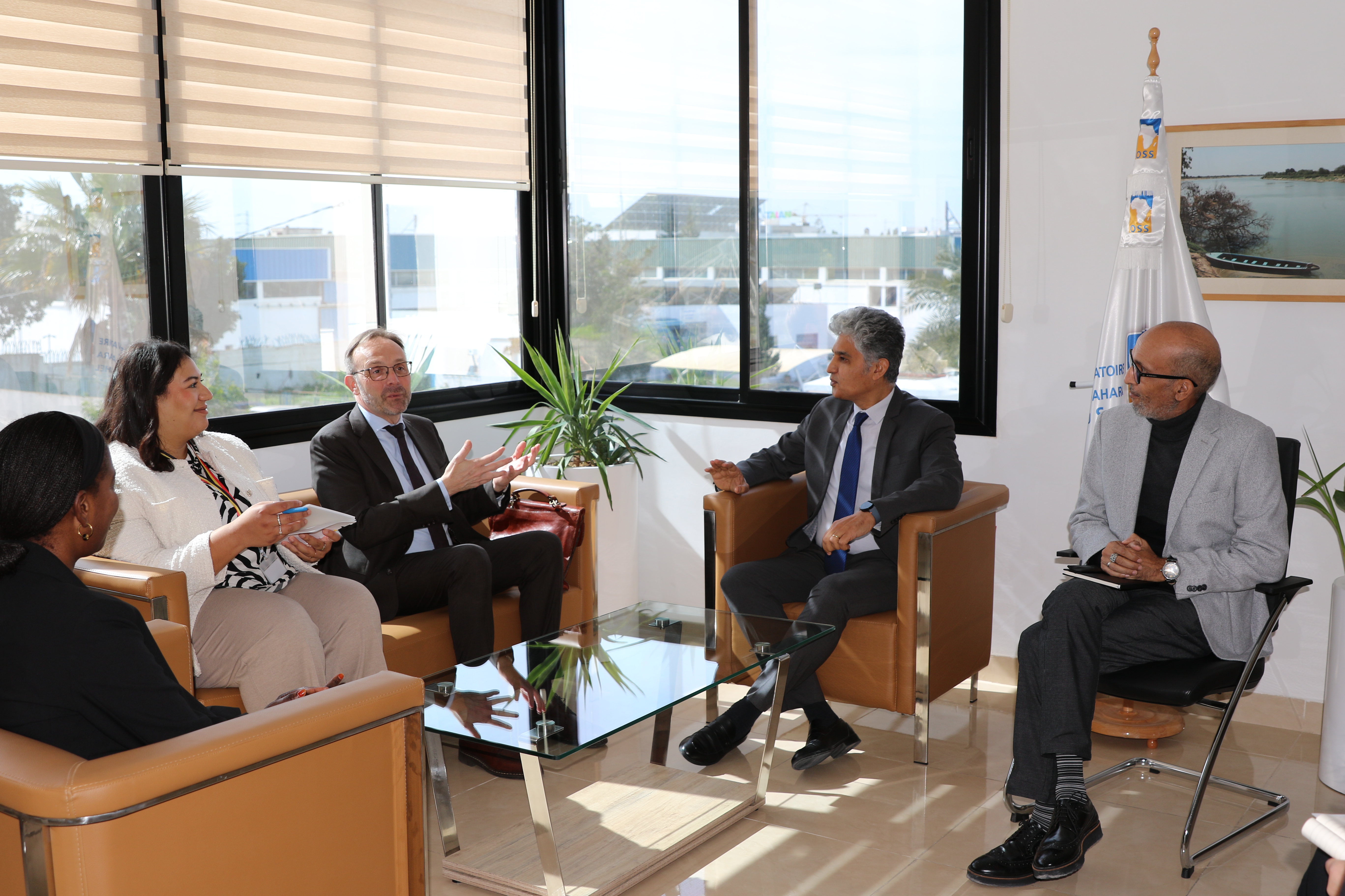 Meeting between OSS and the Embassy of Belgium: Towards a Strengthened Partnership for Environment and Resilience