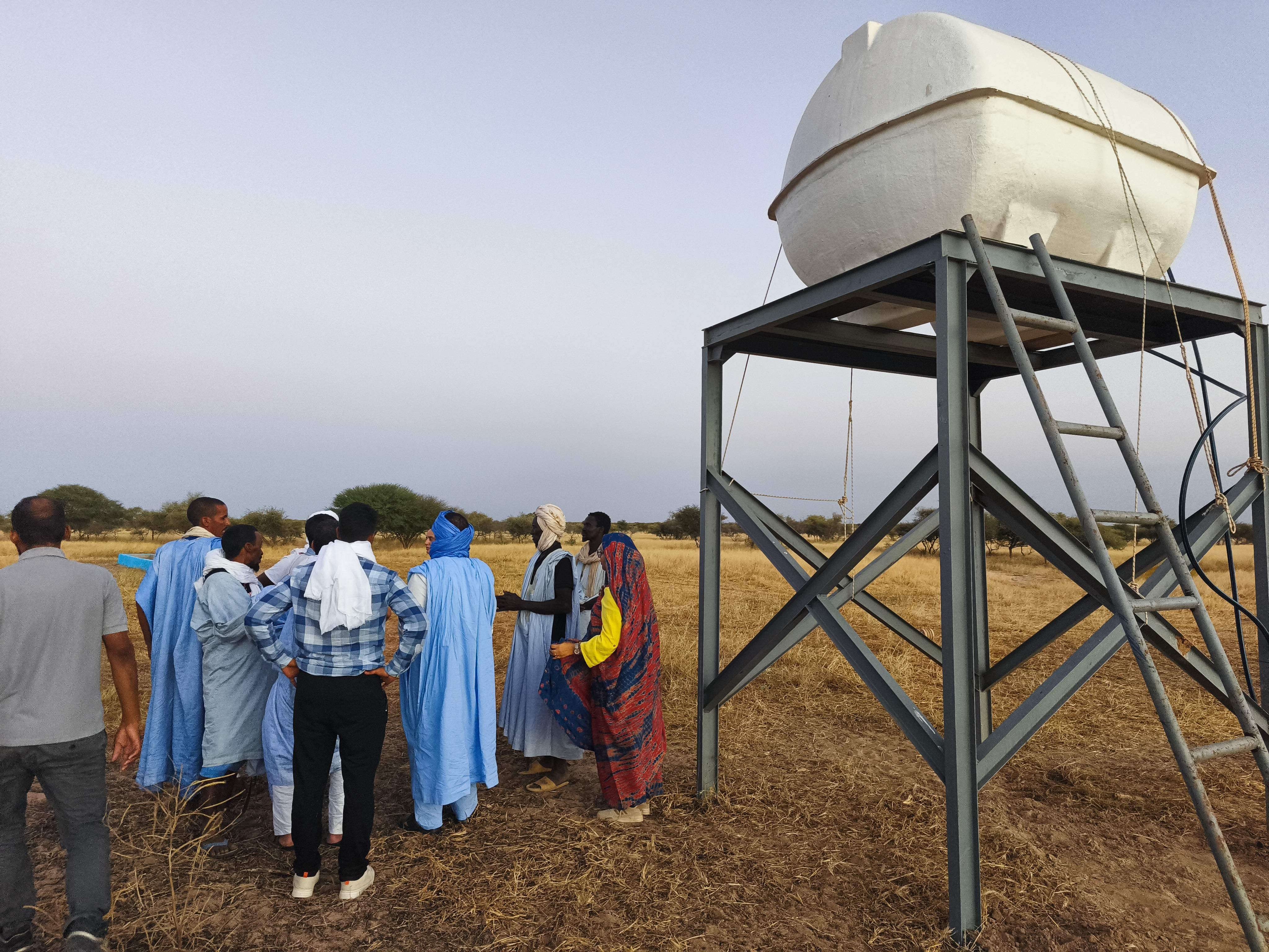 The OSS assesses progress of the NB-ITTAS pilot project in Mauritania to strengthen climate-resilient water resource management in the Dhar basin
