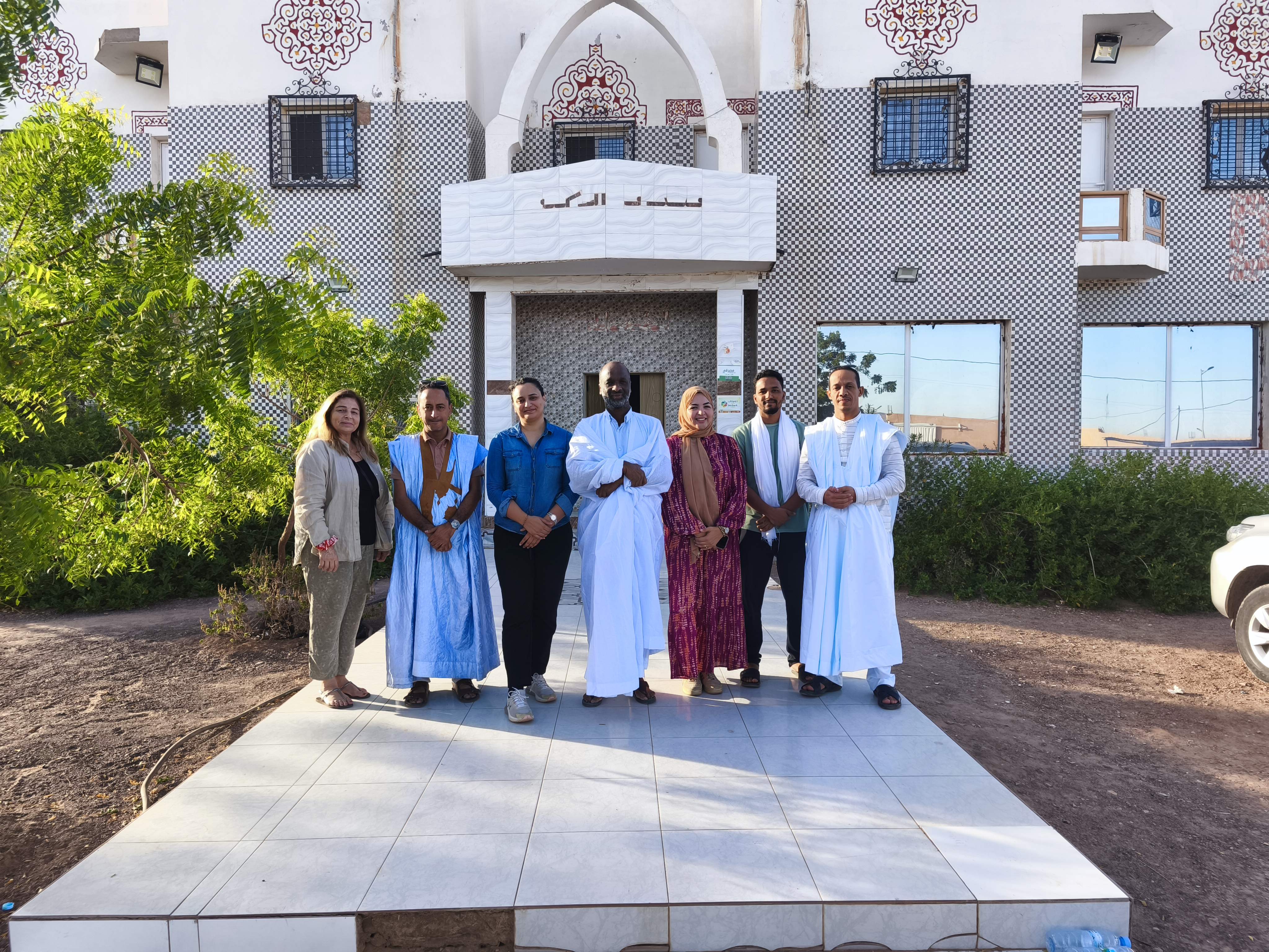 The OSS assesses progress of the NB-ITTAS pilot project in Mauritania to strengthen climate-resilient water resource management in the Dhar basin