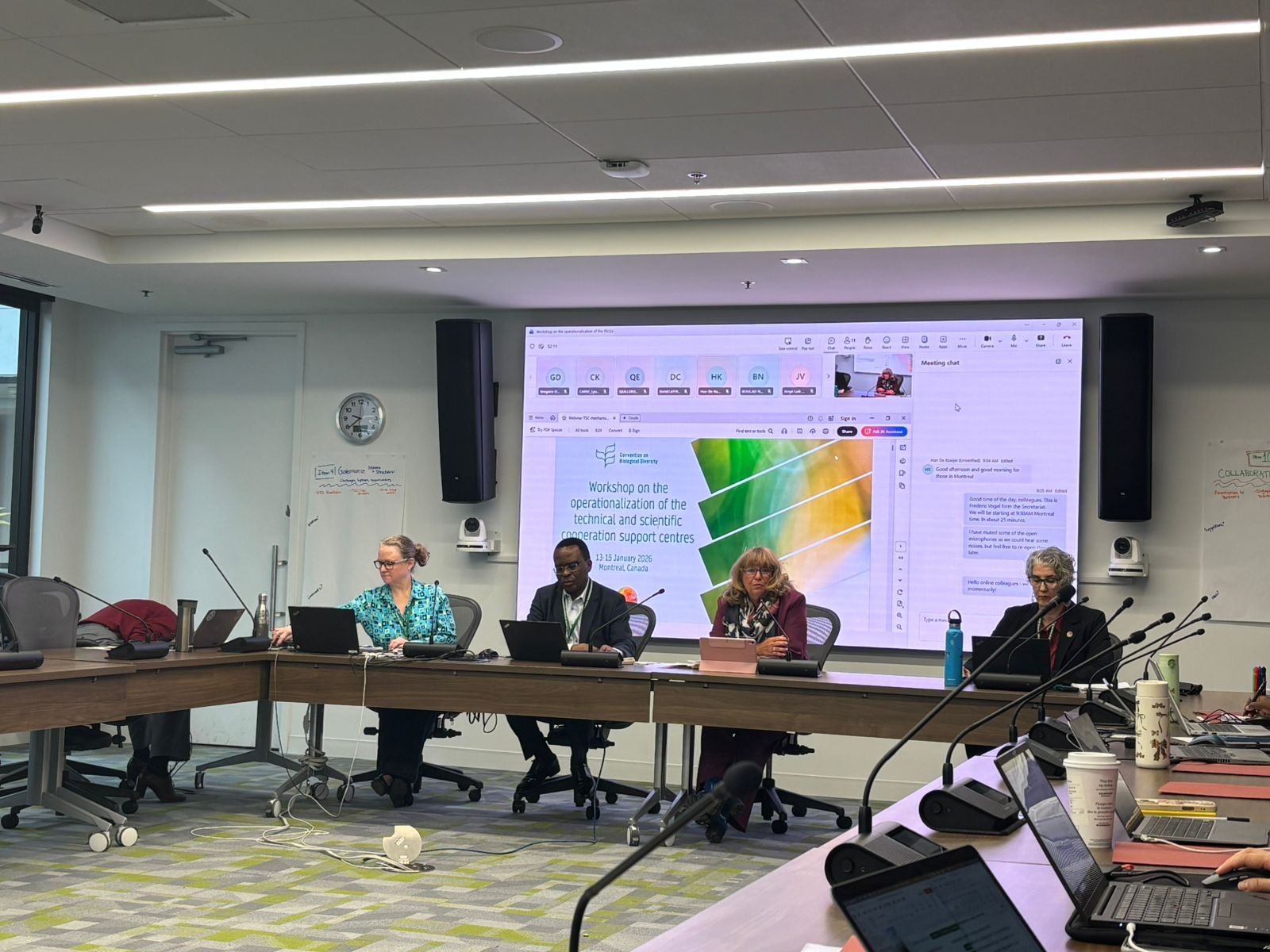 Cadre mondial pour la biodiversité : l’OSS au cœur des échanges sur la coopération scientifique et technique