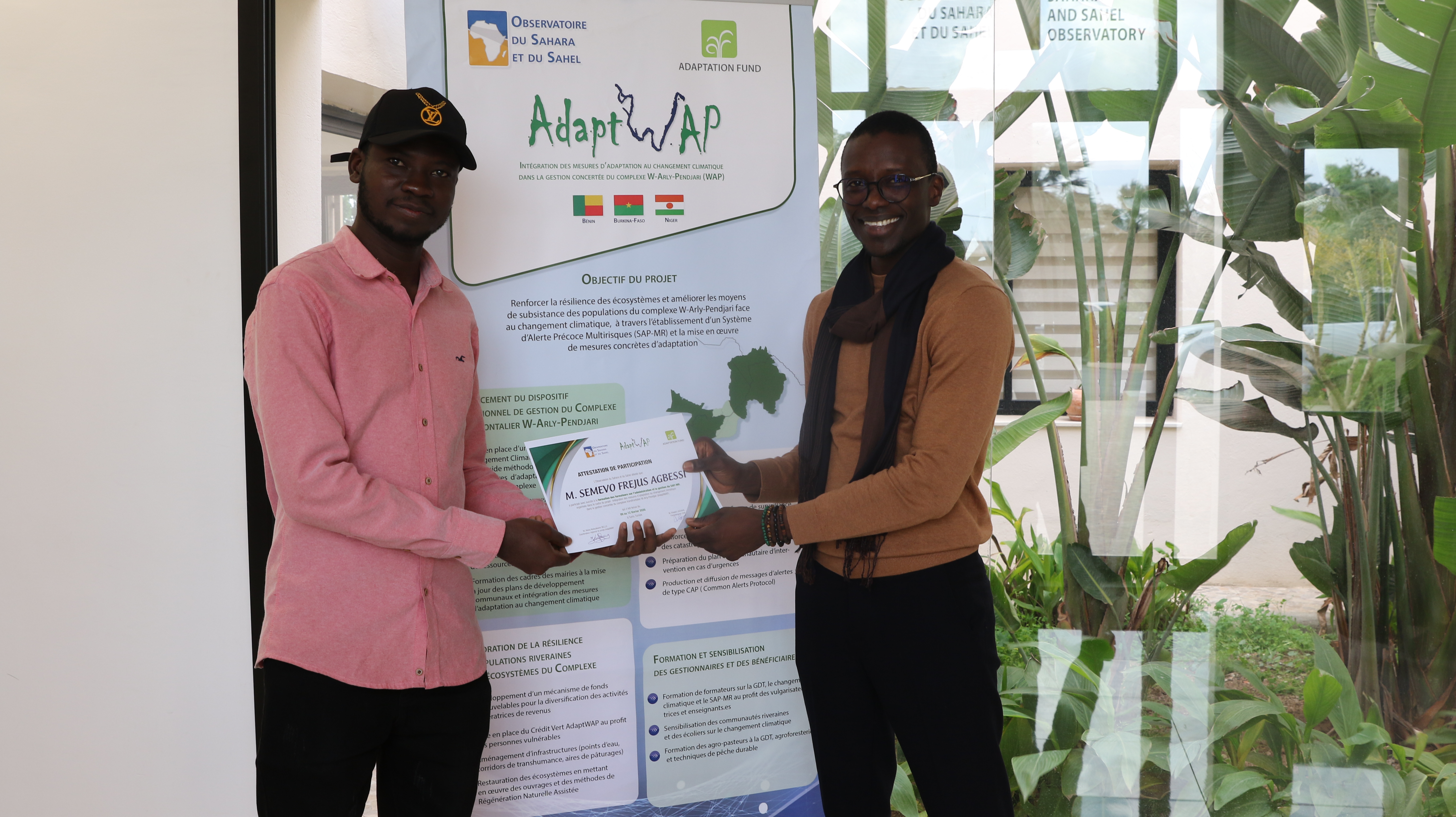 Building the capacities of the WAP Complex countries Ensuring the sustainability of the Multi-Risk Early Warning System (MR-EWS)