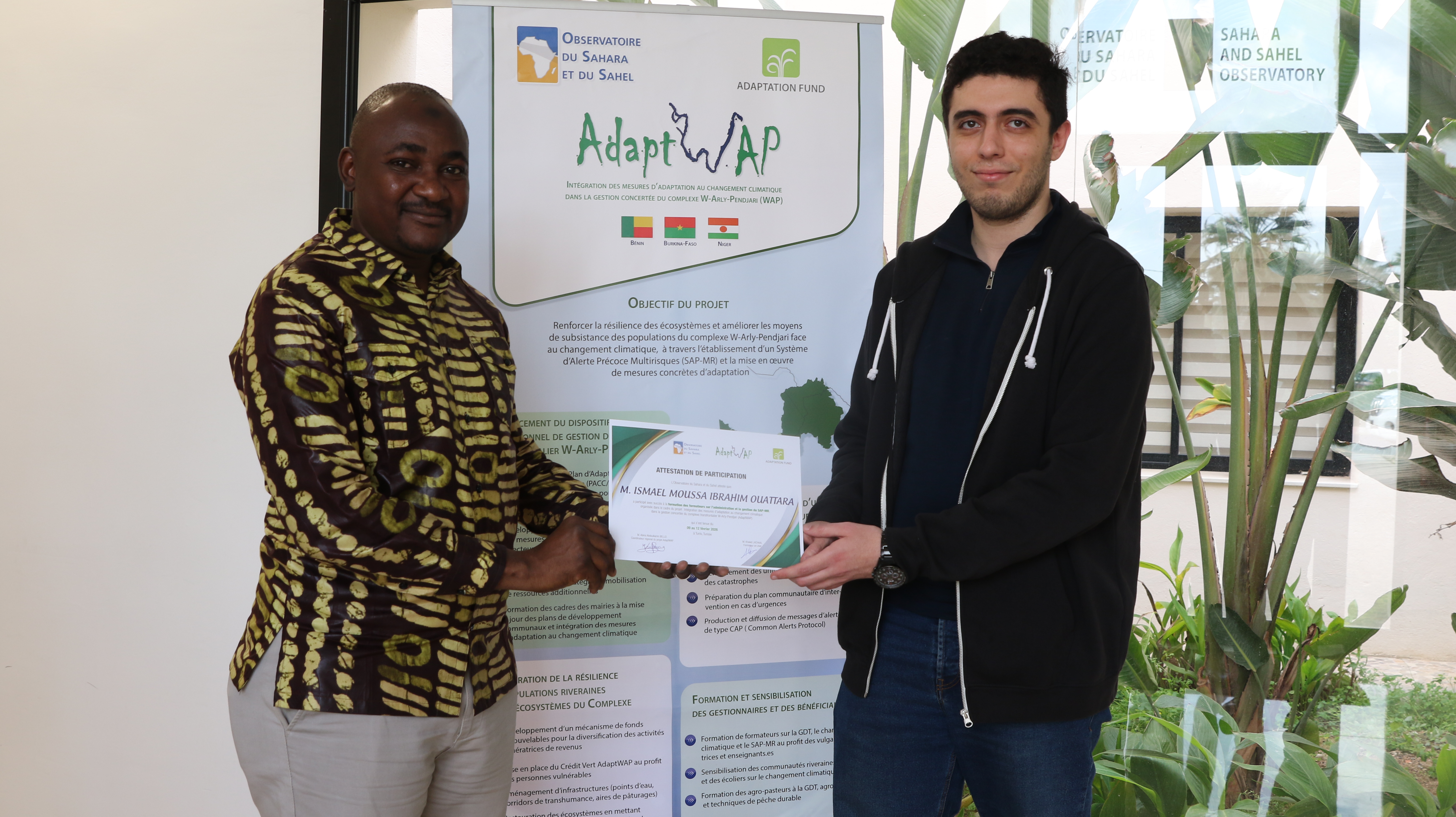 Building the capacities of the WAP Complex countries Ensuring the sustainability of the Multi-Risk Early Warning System (MR-EWS)