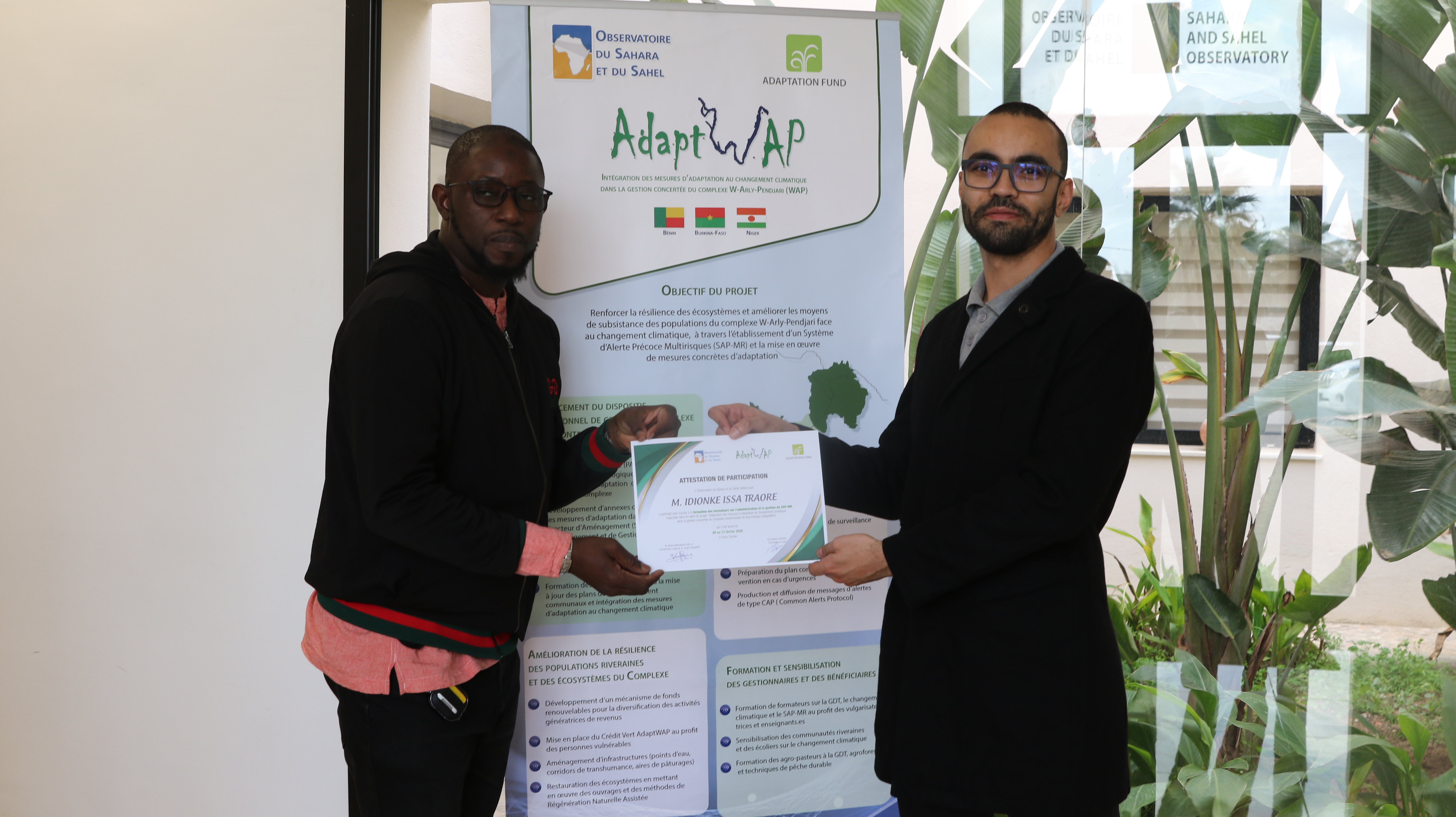 Building the capacities of the WAP Complex countries Ensuring the sustainability of the Multi-Risk Early Warning System (MR-EWS)