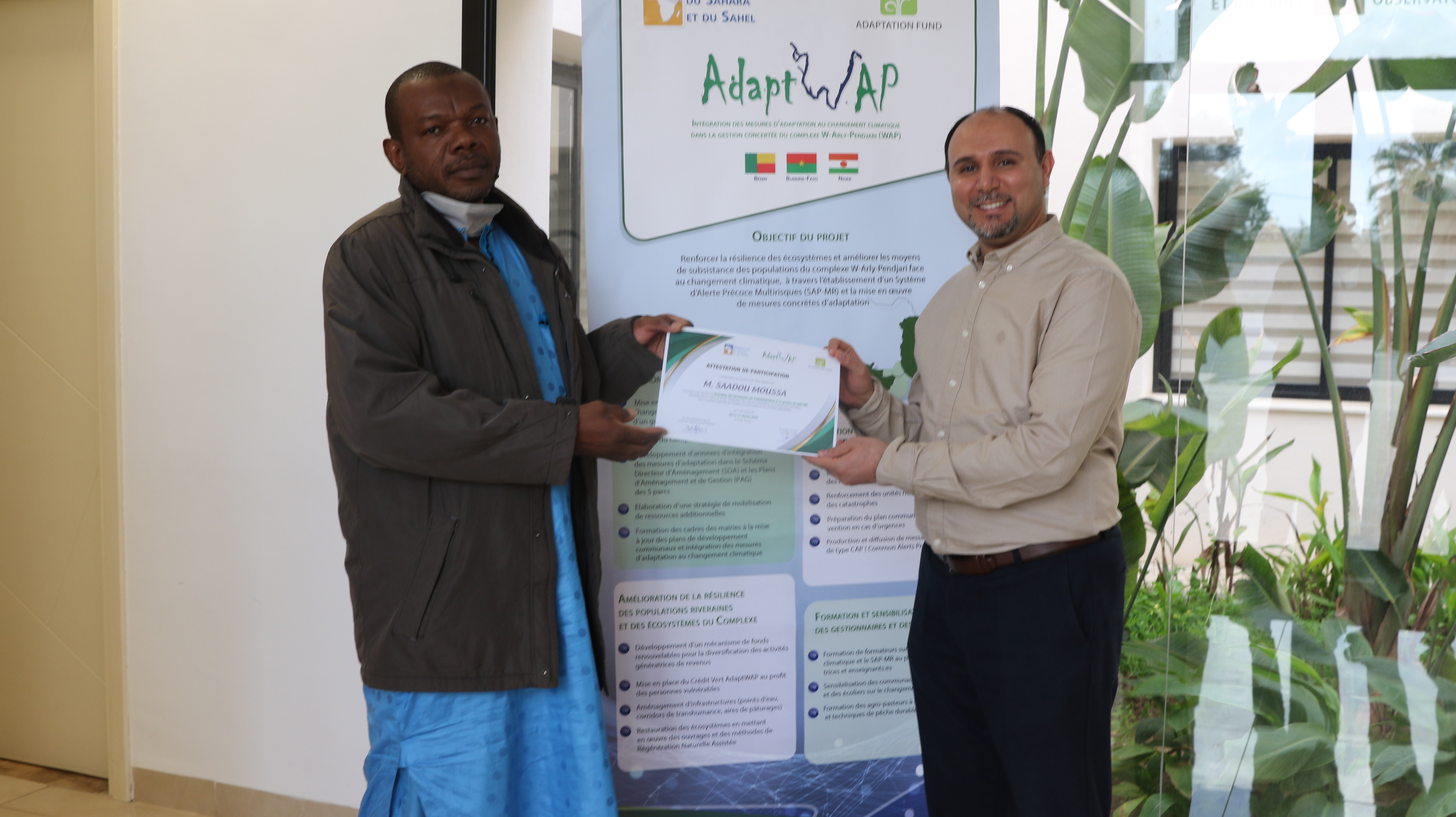 Building the capacities of the WAP Complex countries Ensuring the sustainability of the Multi-Risk Early Warning System (MR-EWS)