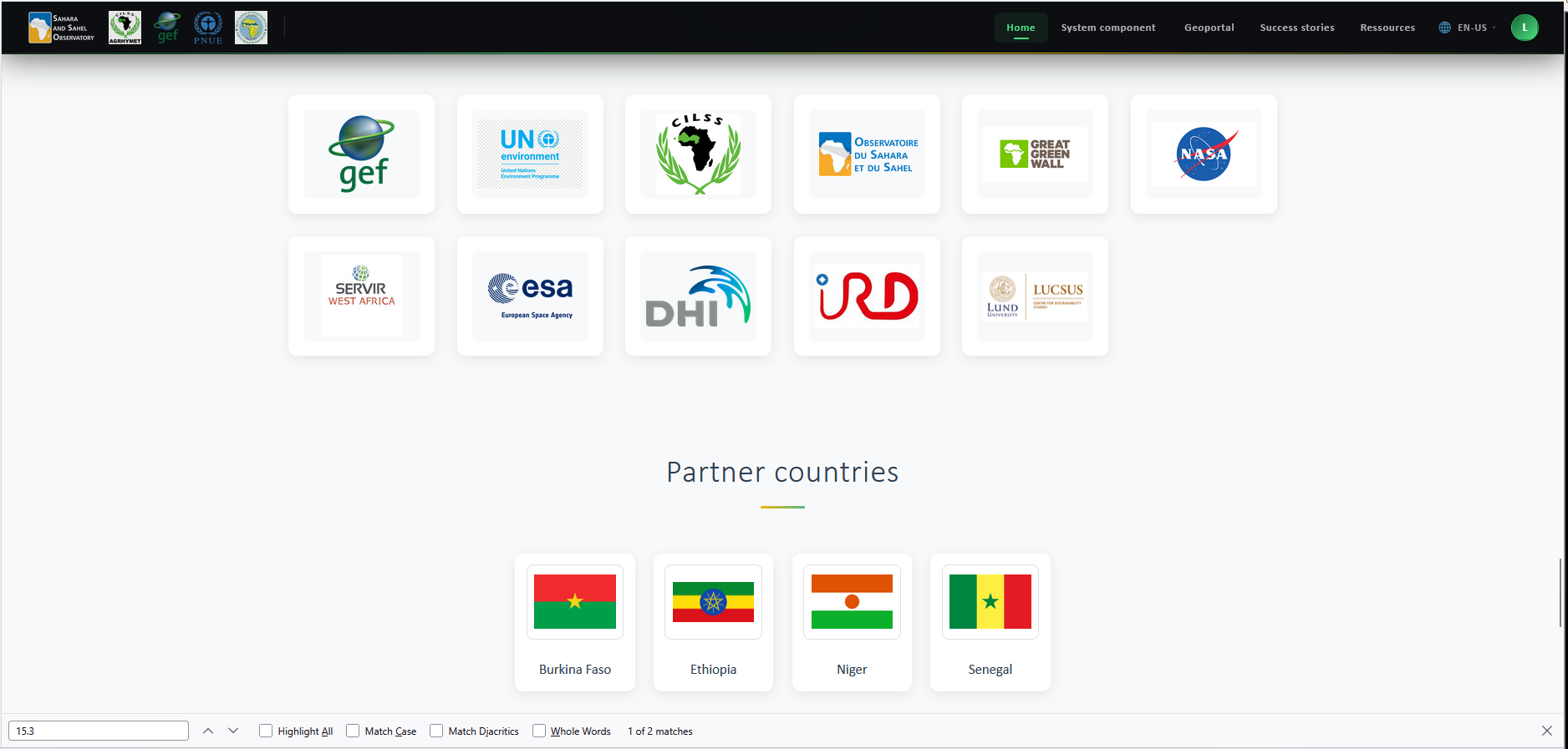 Launch of the Land Degradation and Sustainable Land Management Monitoring System in support of the Great Green Wall Initiative
