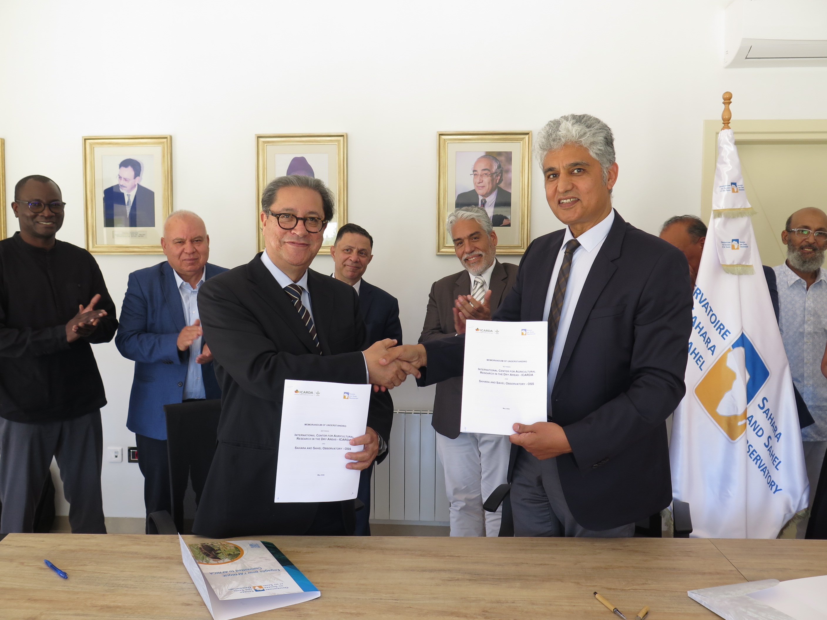The OSS and ICARDA sign a cooperation agreement for arid areas