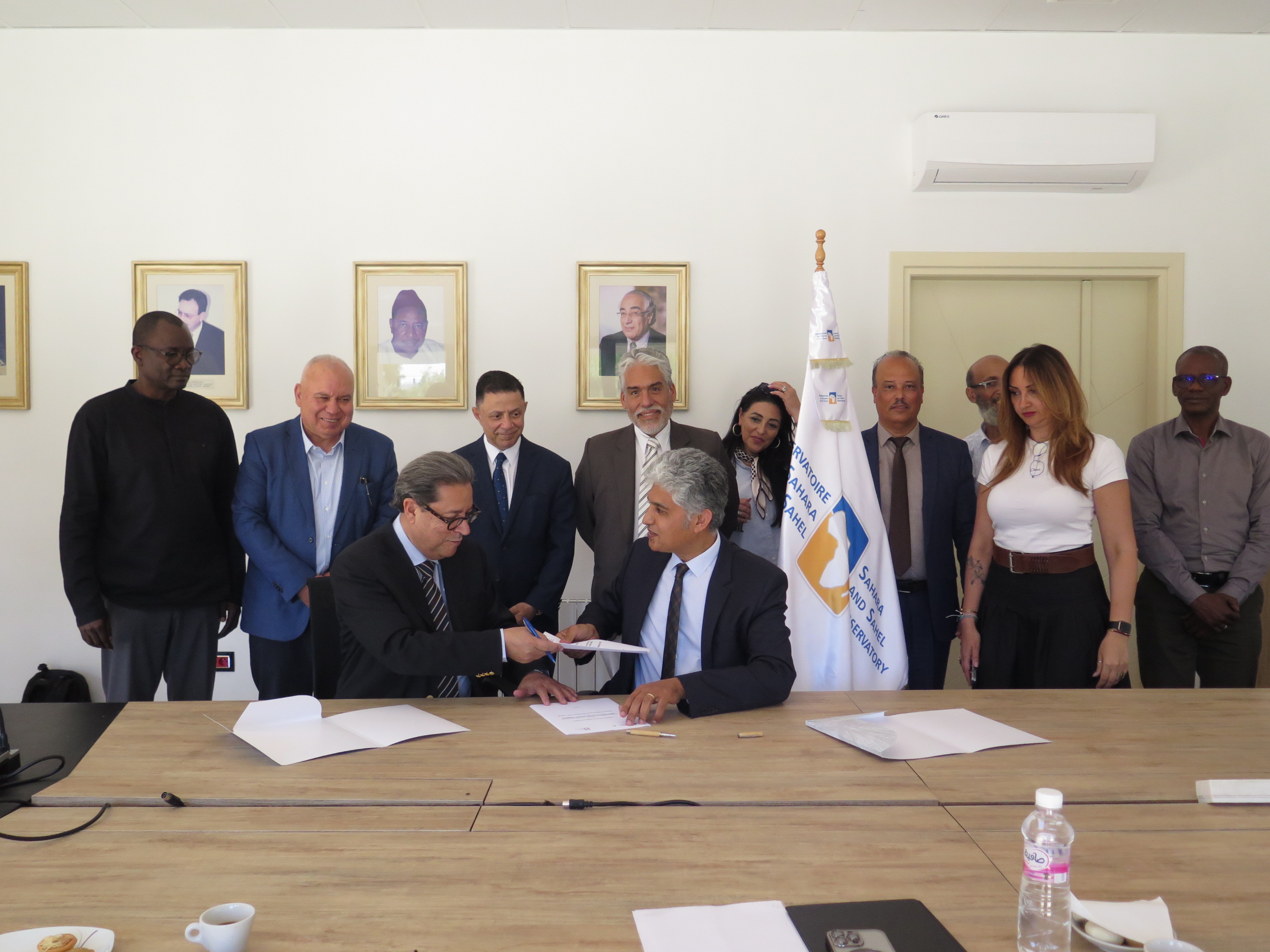 The OSS and ICARDA sign a cooperation agreement for arid areas