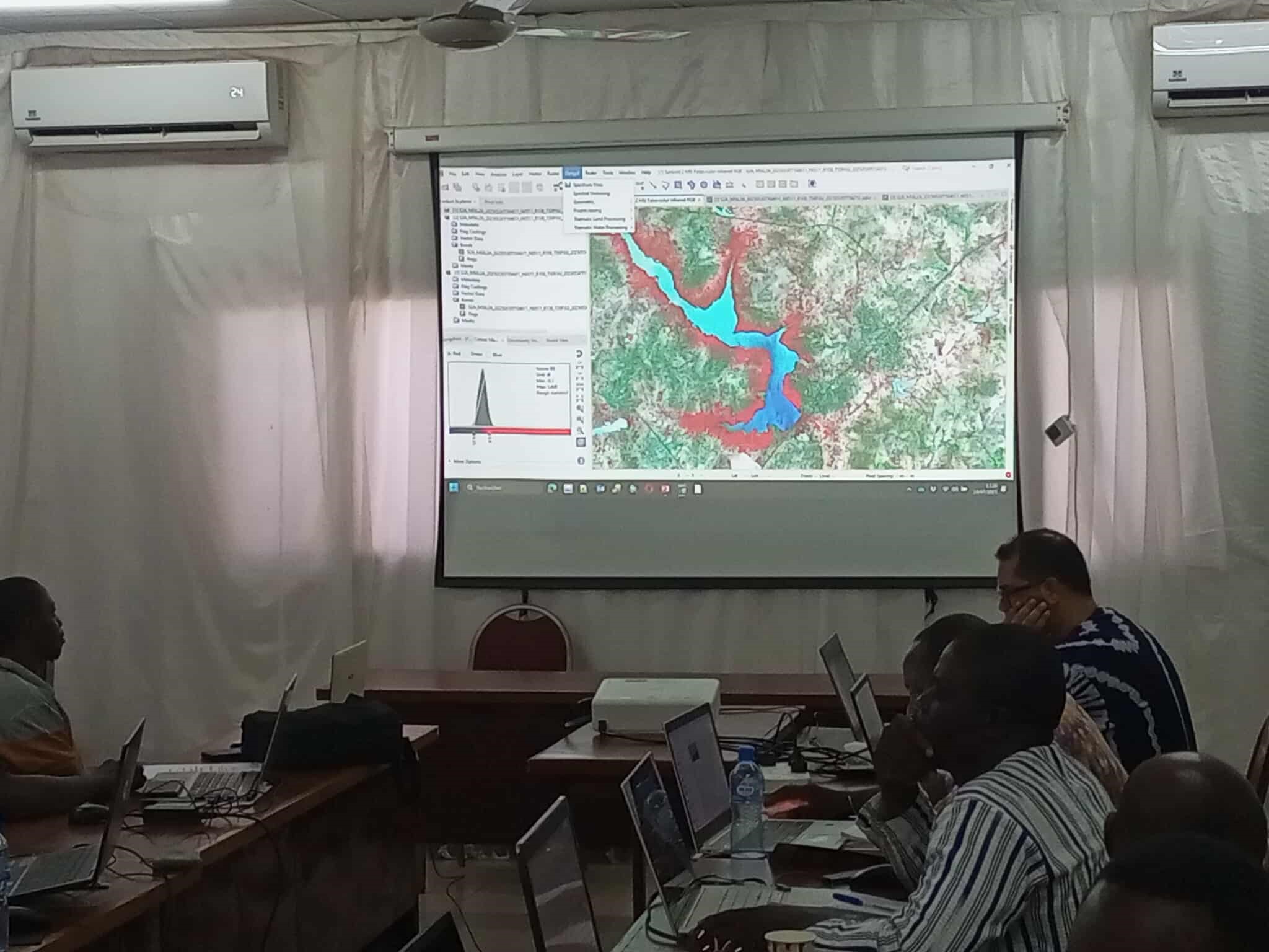 Formation nationale sur l’utilisation des données satellitaires