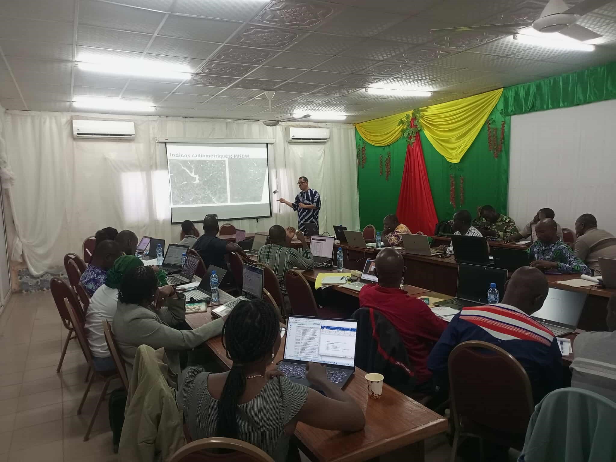 Formation nationale sur l’utilisation des données satellitaires