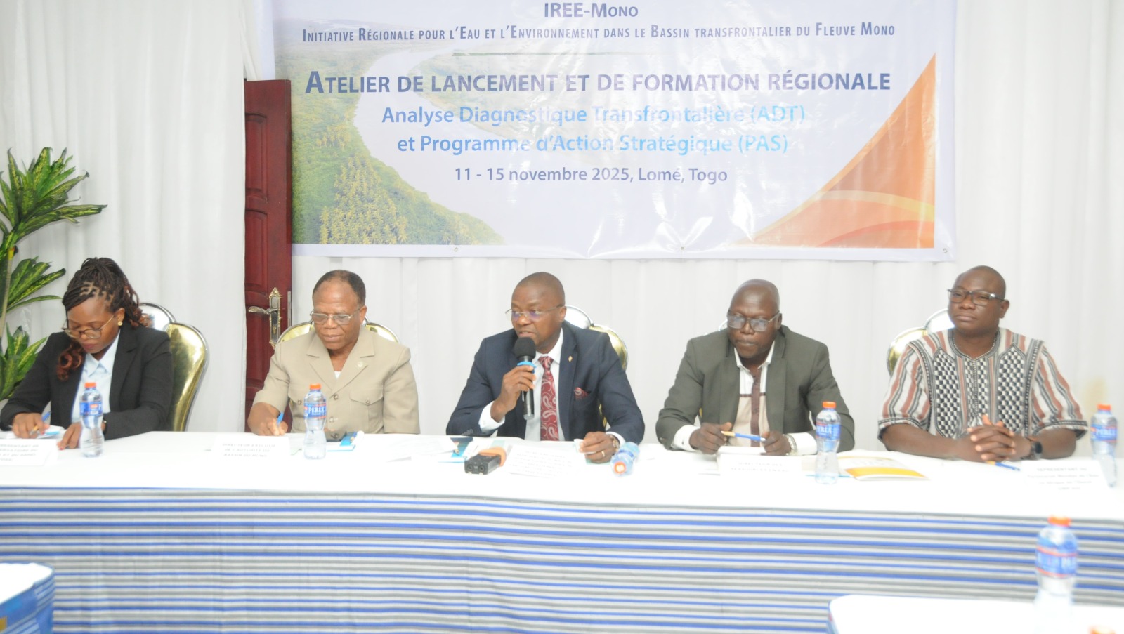 Vers une gouvernance concertée et durable de l’eau du fleuve Mono : lancement du processus ADT/PAS, renforcement des capacités régionales et première réunion du Comité Transfrontalier