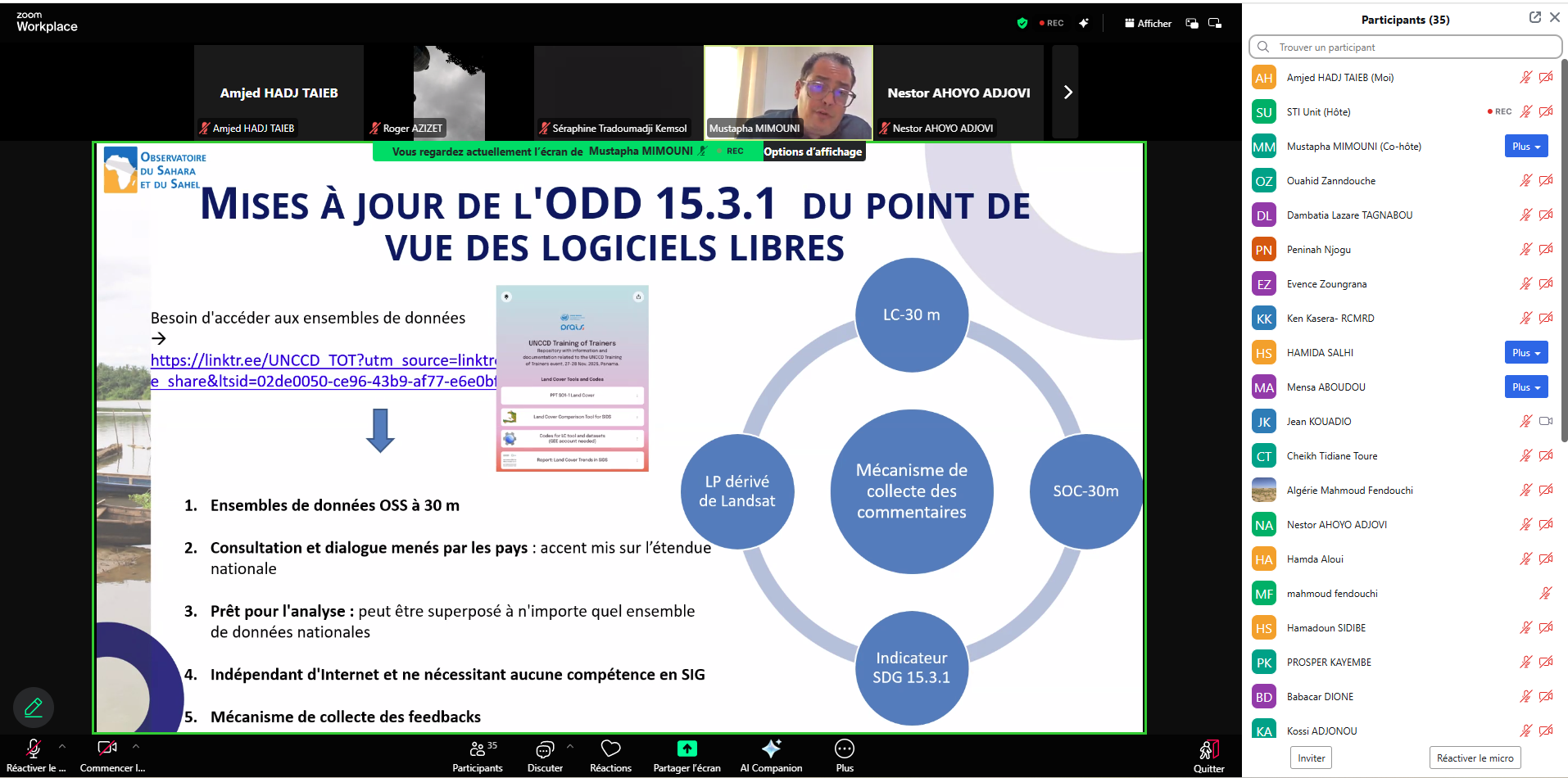 Webinar on Land Degradation Neutrality (LDN) Reporting to the UNCCD