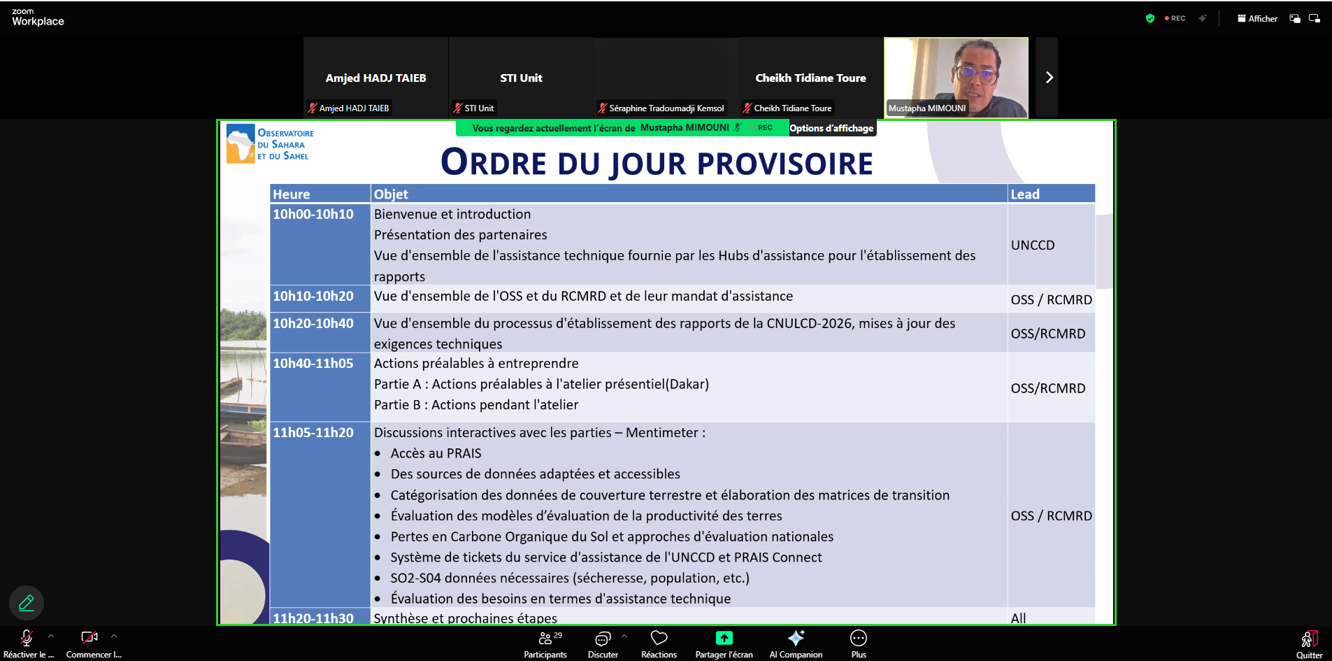 Webinar on Land Degradation Neutrality (LDN) Reporting to the UNCCD